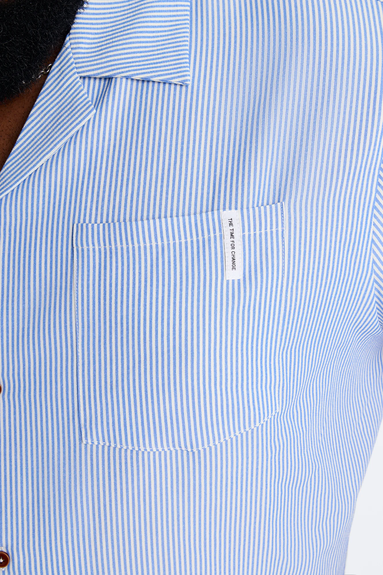 Relaxed Saltair Stripe Button Up Shirt - Blue/combo - Image 8
