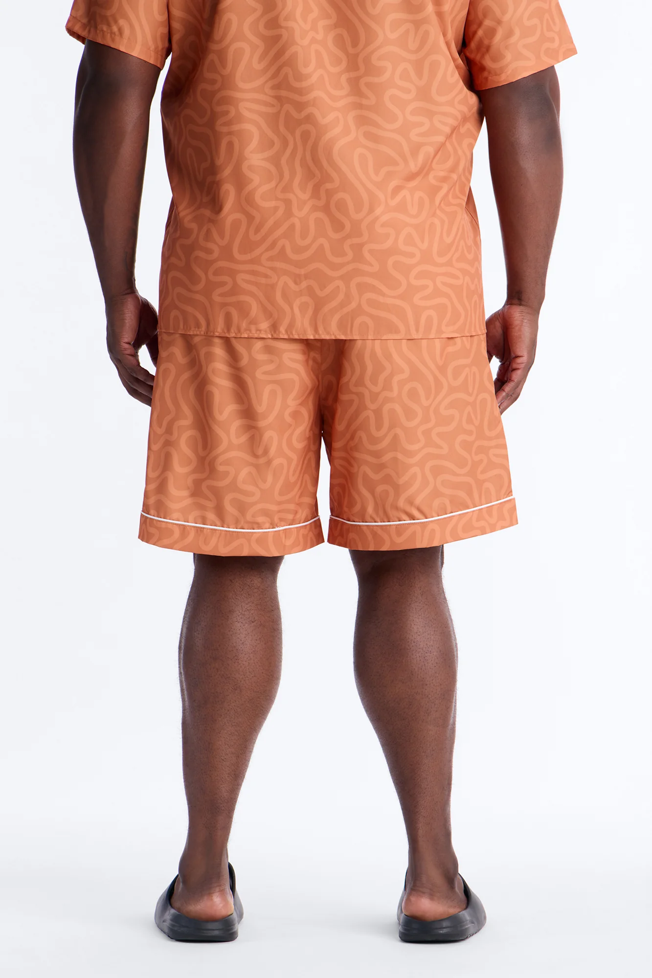 Relaxed Sienna Wave Short - Orange - Image 8