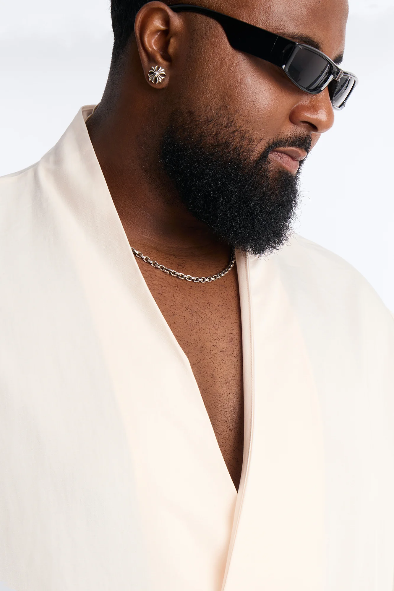 Relaxed St.Tropez Unlined Blazer - Cream - Image 7