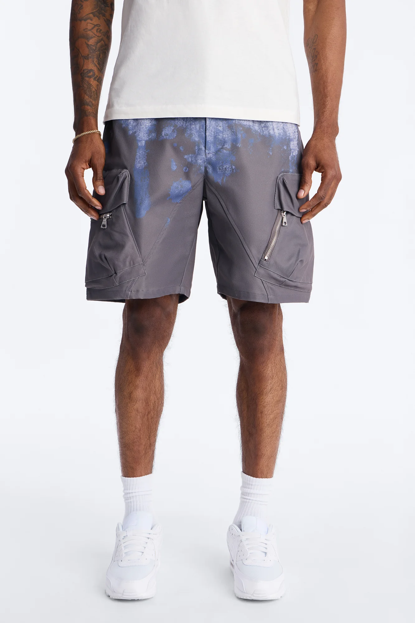 Relaxed Traveling Artist Short - Grey