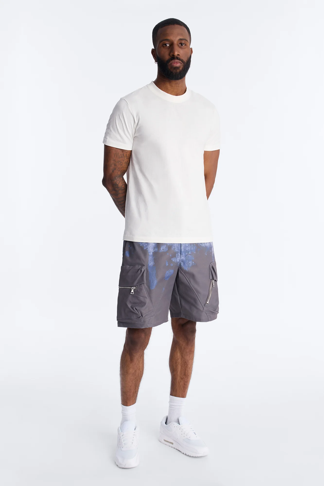 Relaxed Traveling Artist Short - Grey - Image 2