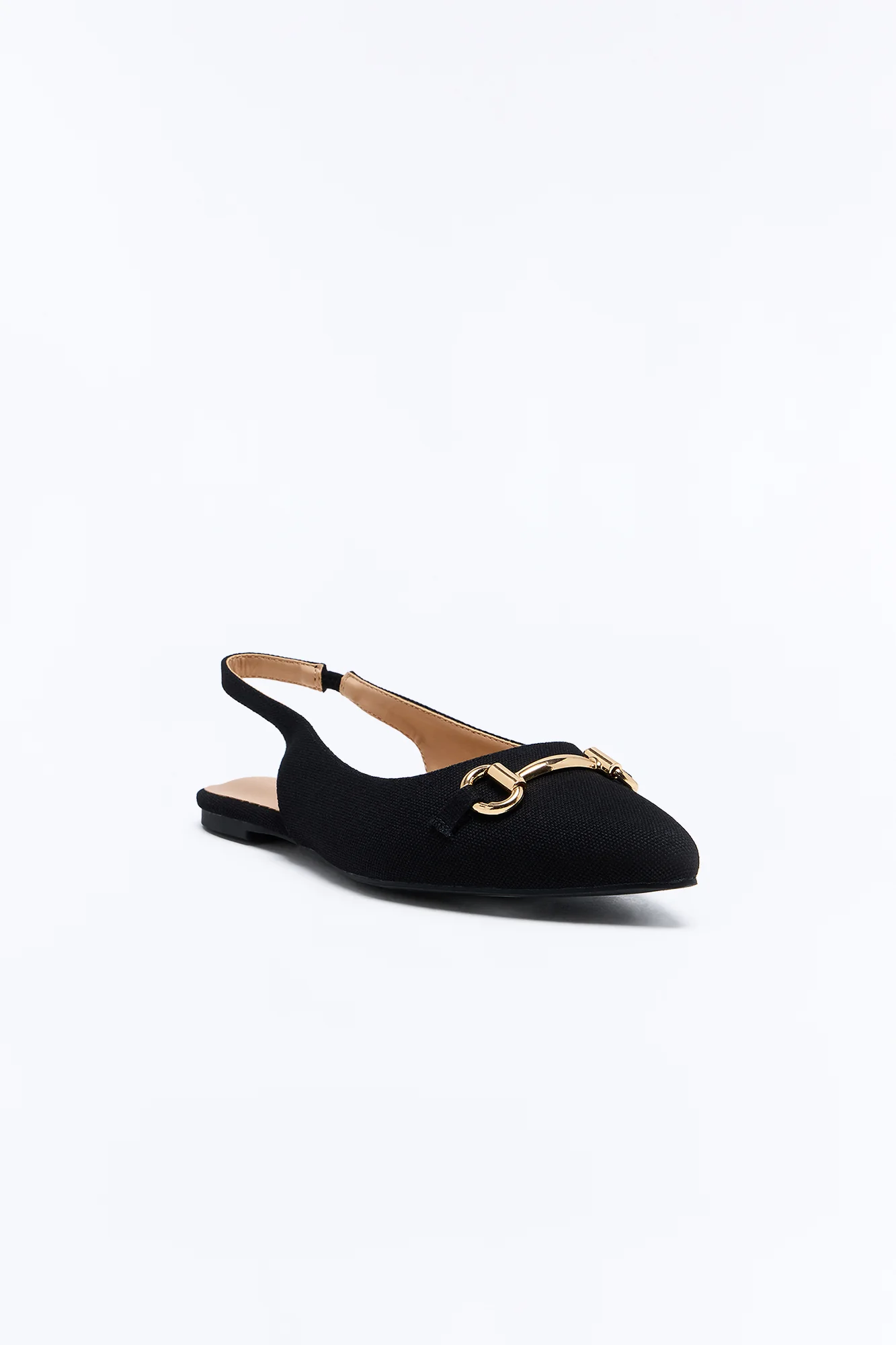 Rem Slingback Flats - Black - Image 2