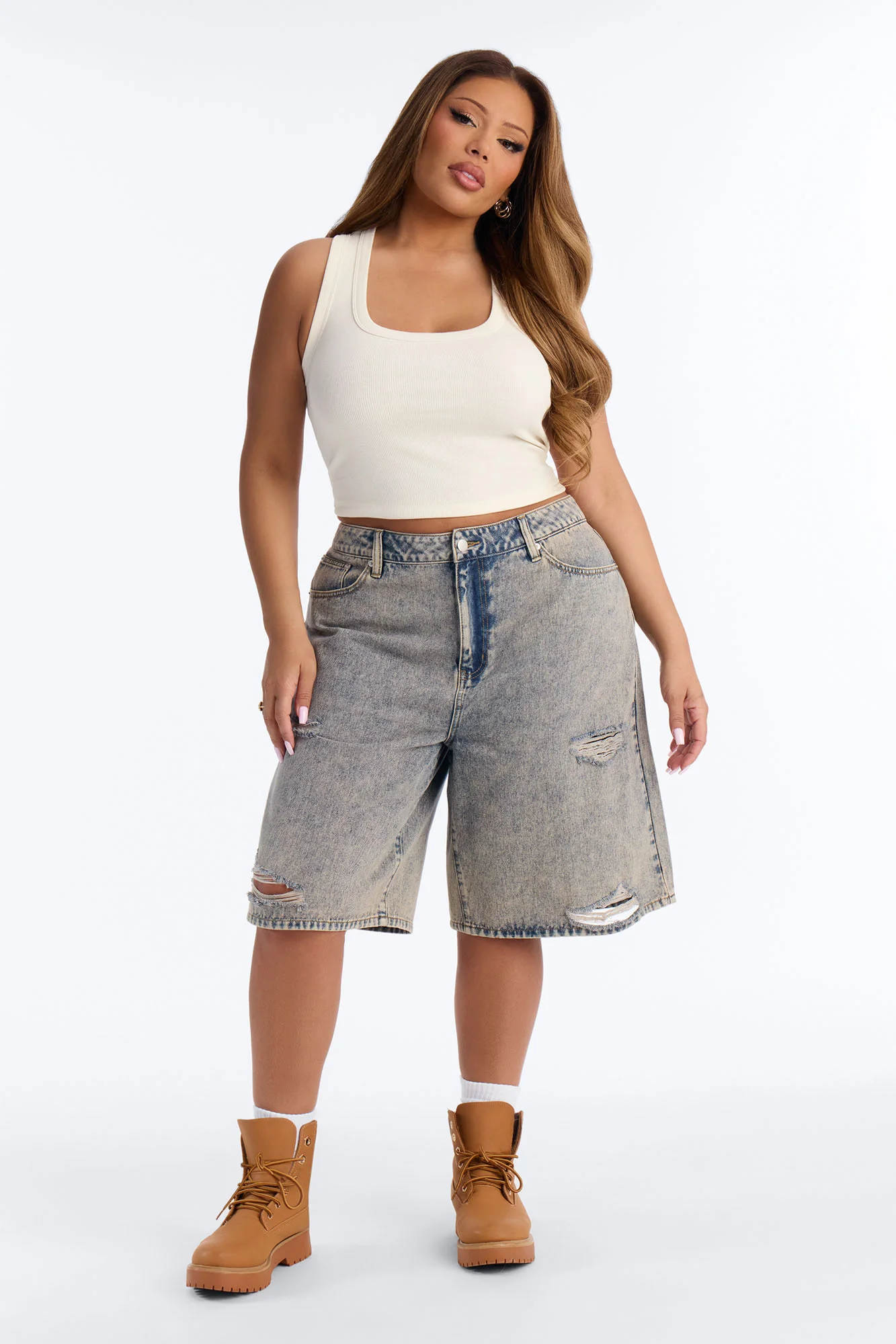 Remi Tank Top - Bone - Image 5