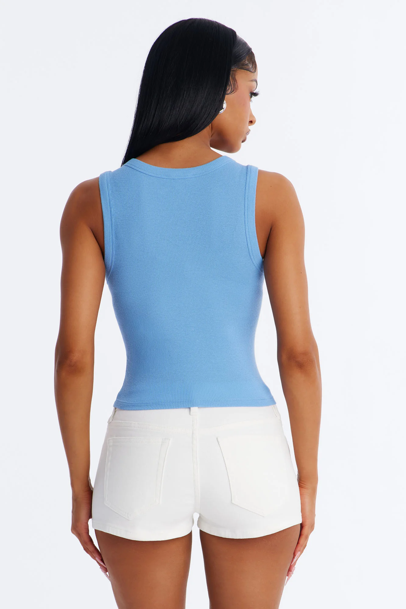 Remi Tank Top - Periwinkle - Image 4