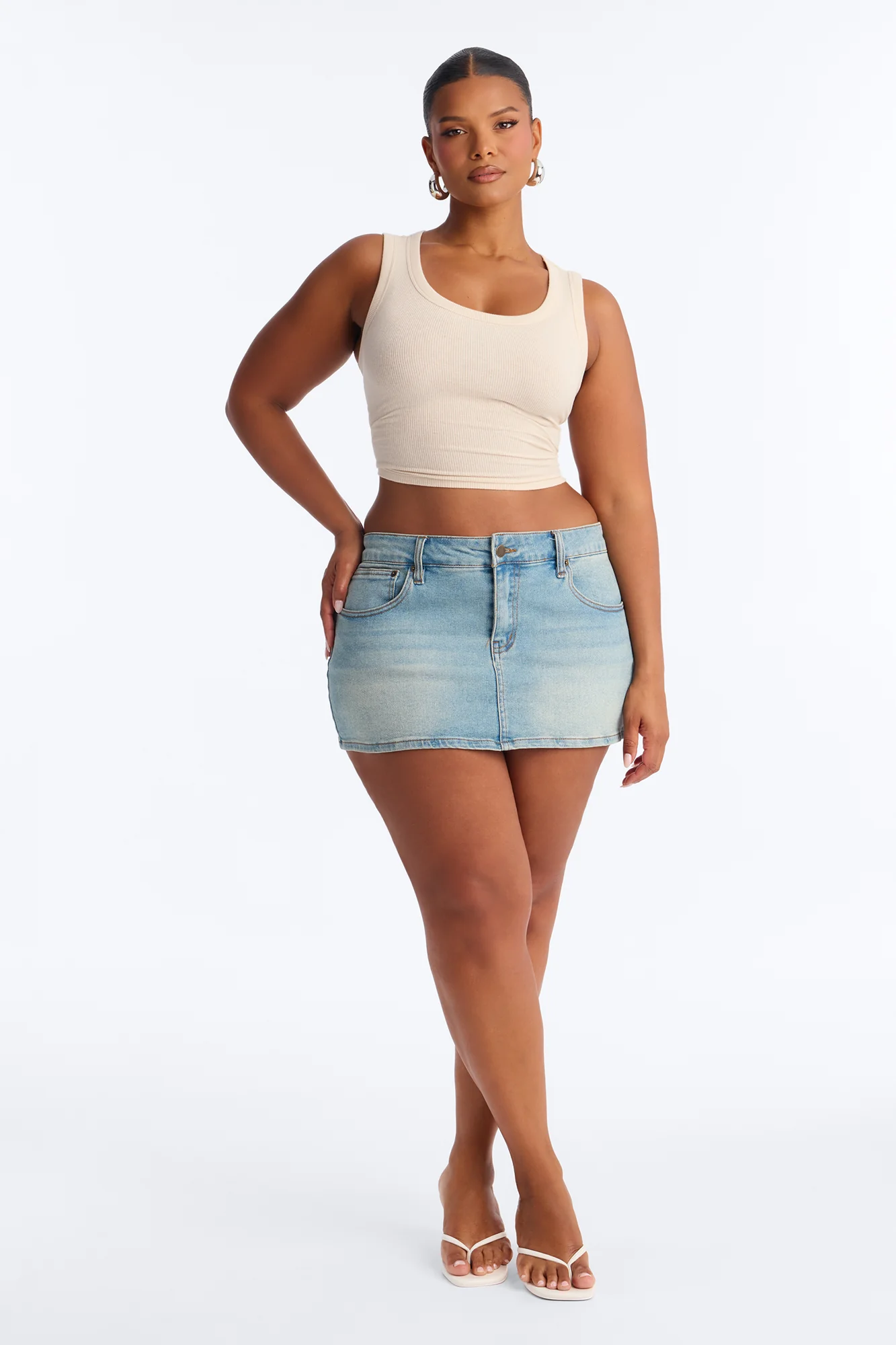 Remi Tank Top - Stone - Image 6