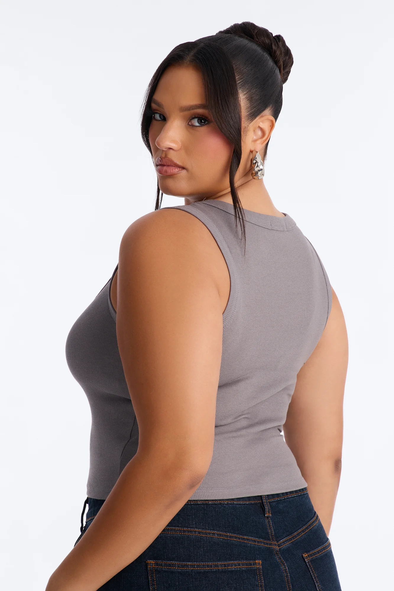 Remi Tank Top - Grey - Image 7