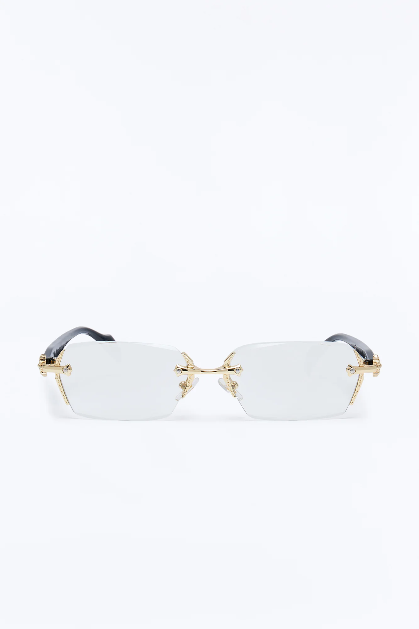 Retro Abraxas Sunglasses - Black/Gold - Image 3