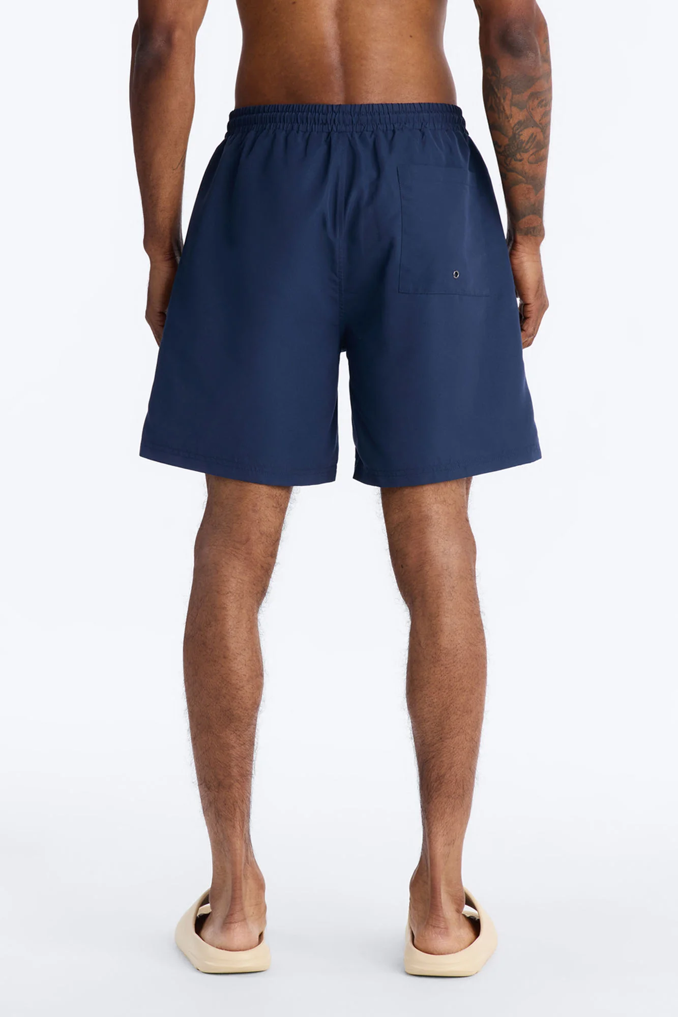 Rich Flex Swim Trunk 7″ - Navy - Image 4