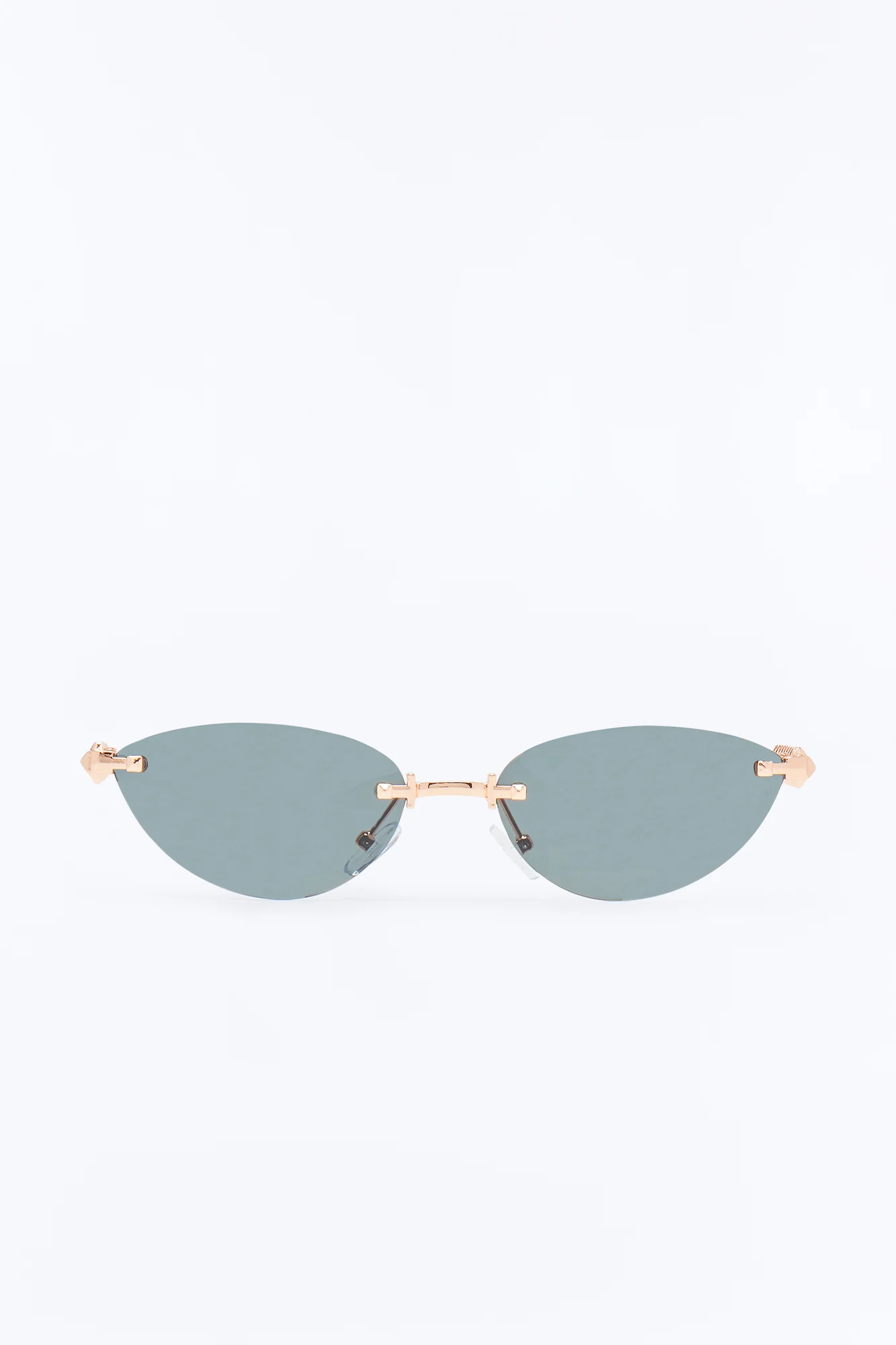 Rider Cat Eye Sunglasses - Black/Gold - Image 3