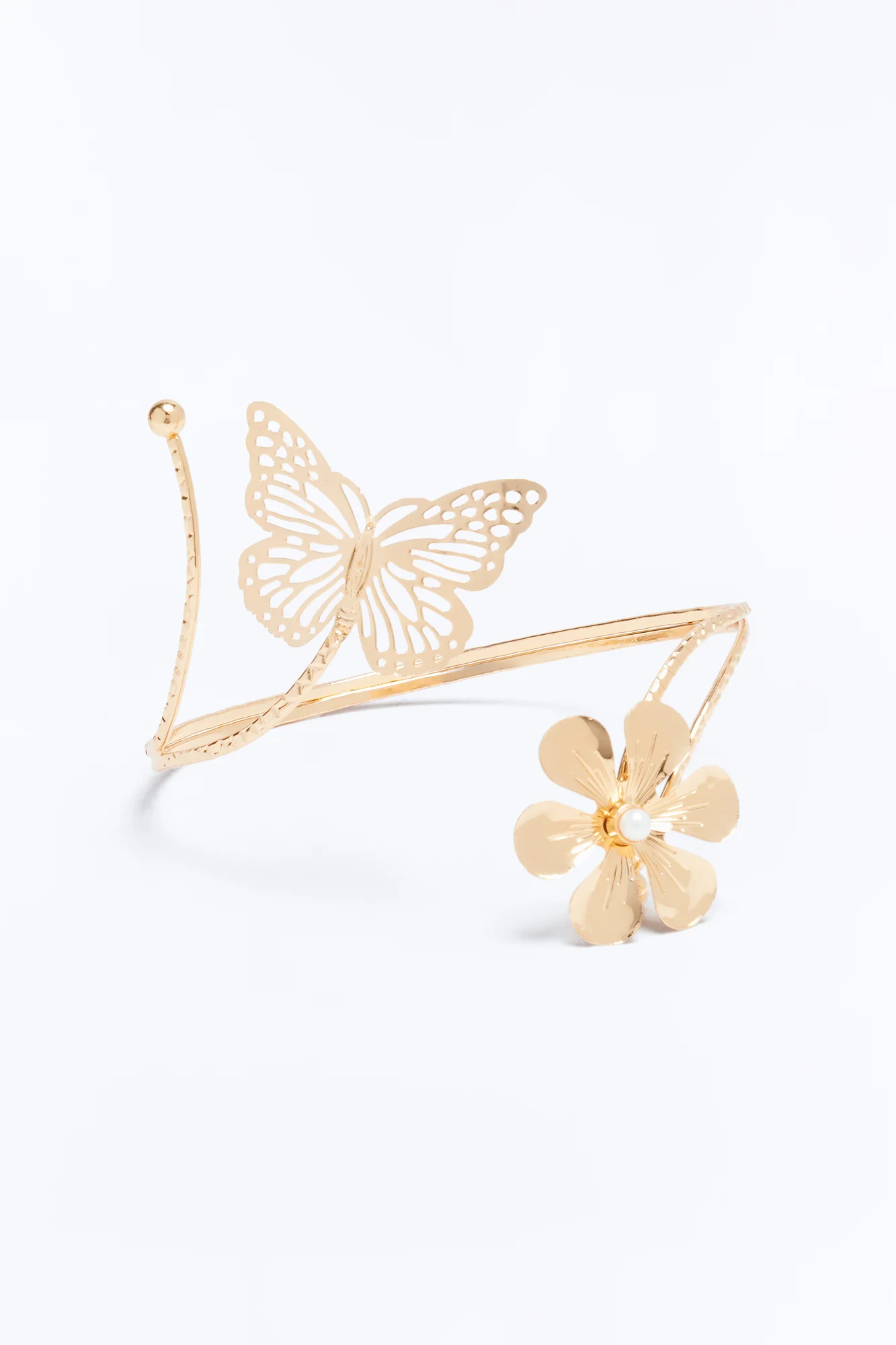 Roaming Free Arm Cuff - Gold - Image 3