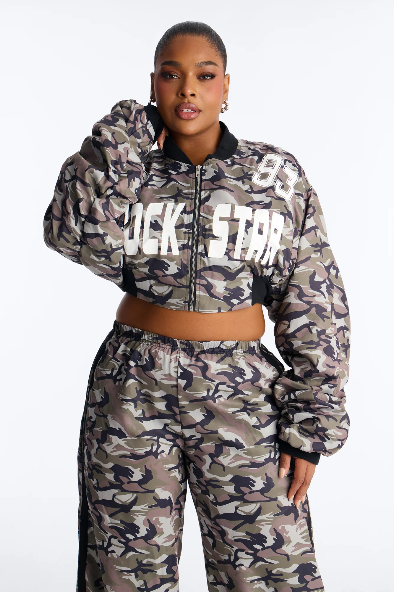 Rockstar 93 Camo Pant Set - Olive/combo - Image 6