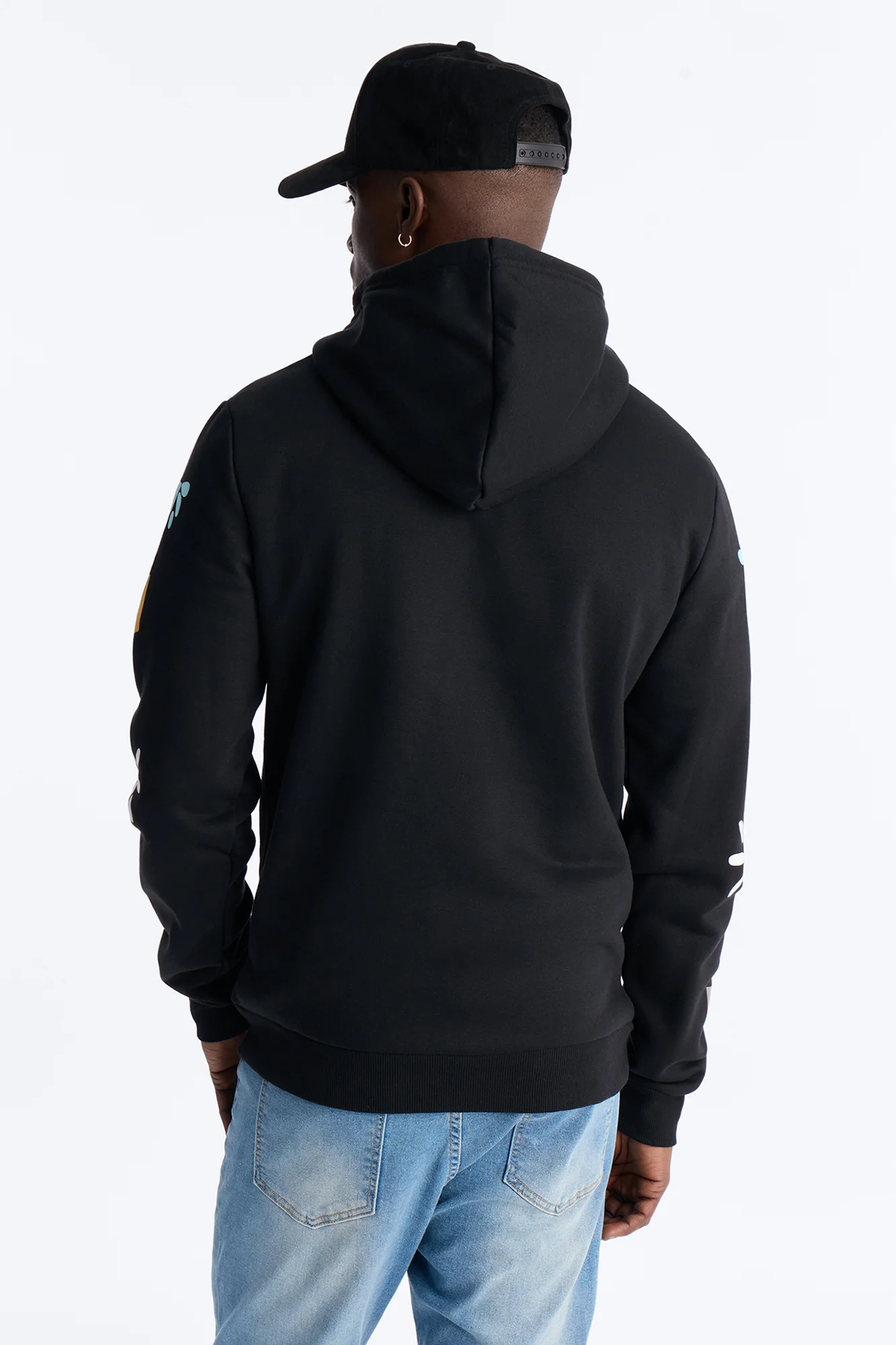 Rosa Parks Nah Embroidered Hoodie - Black - Image 5