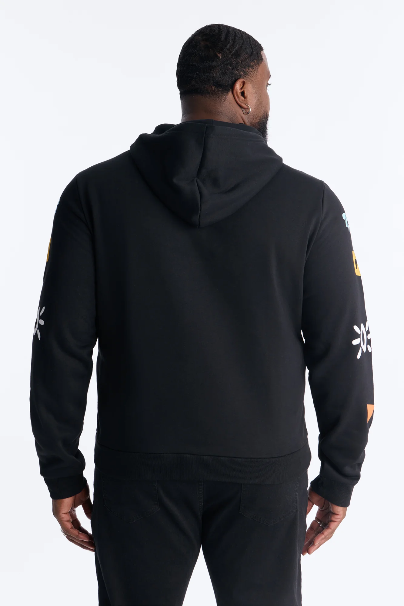 Rosa Parks Nah Embroidered Hoodie - Black - Image 9