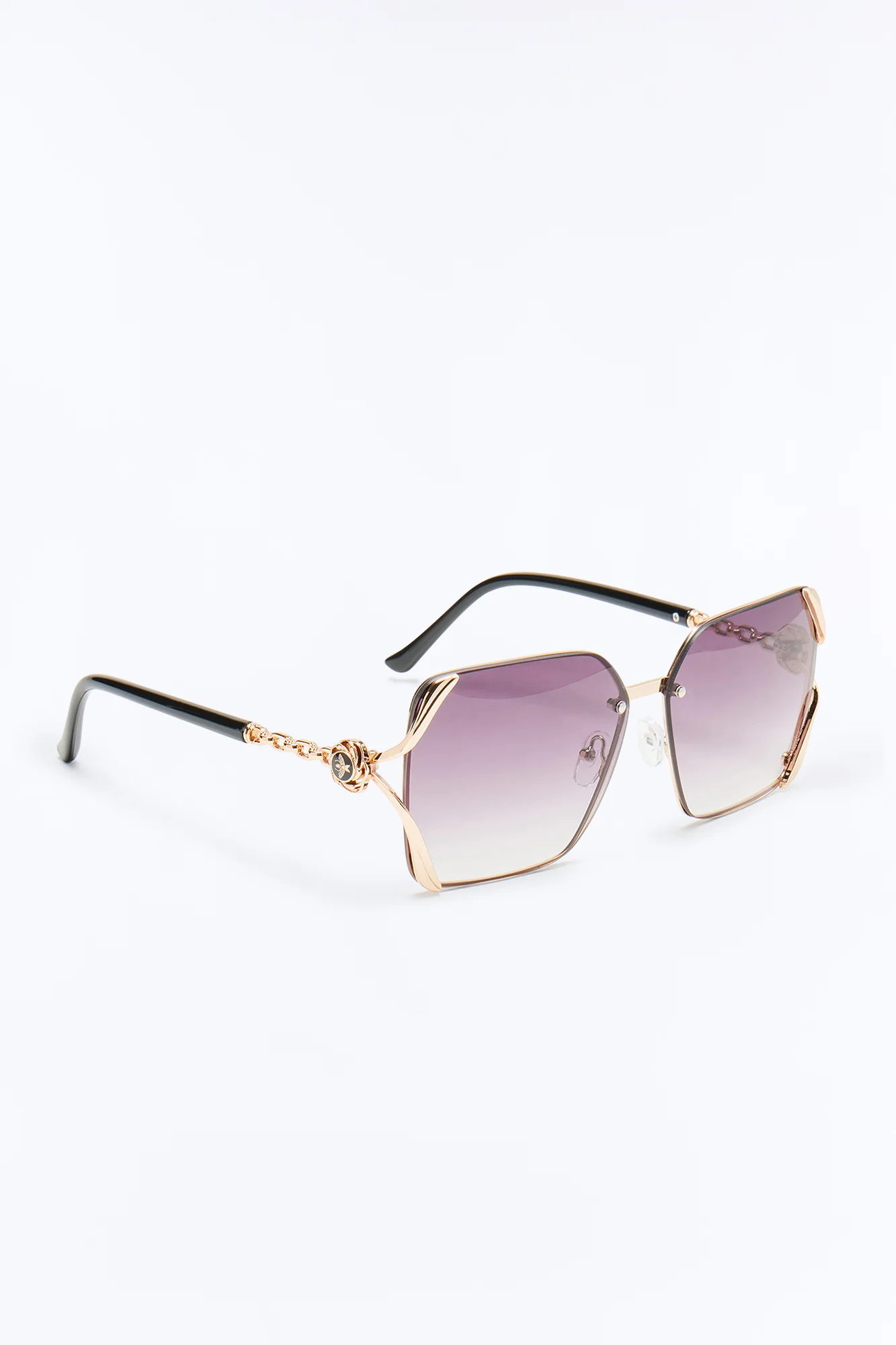 Rosalie Sunglasses - Black/Gold - Image 4
