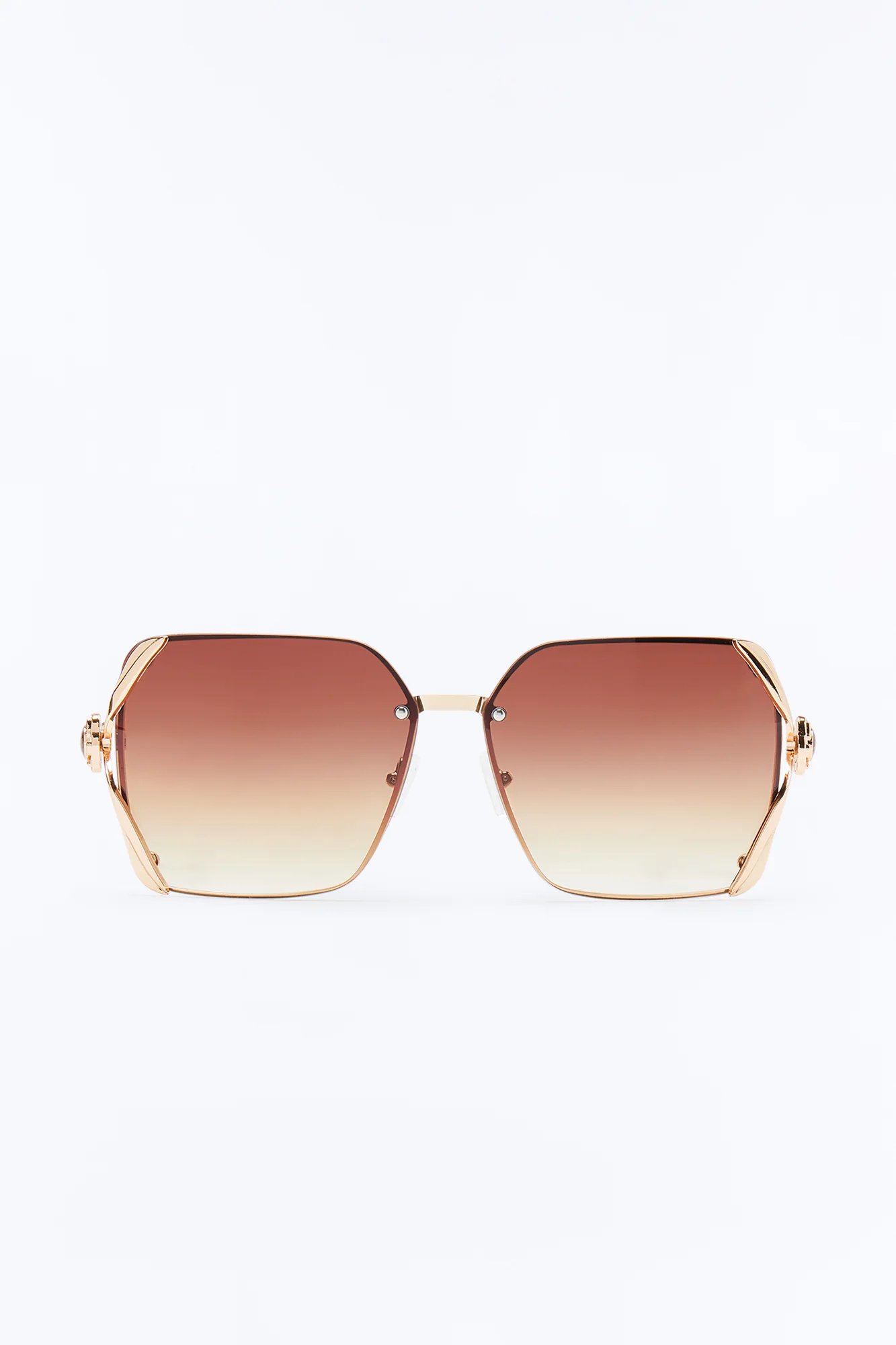 Rosalie Sunglasses - Gold/Brown - Image 3