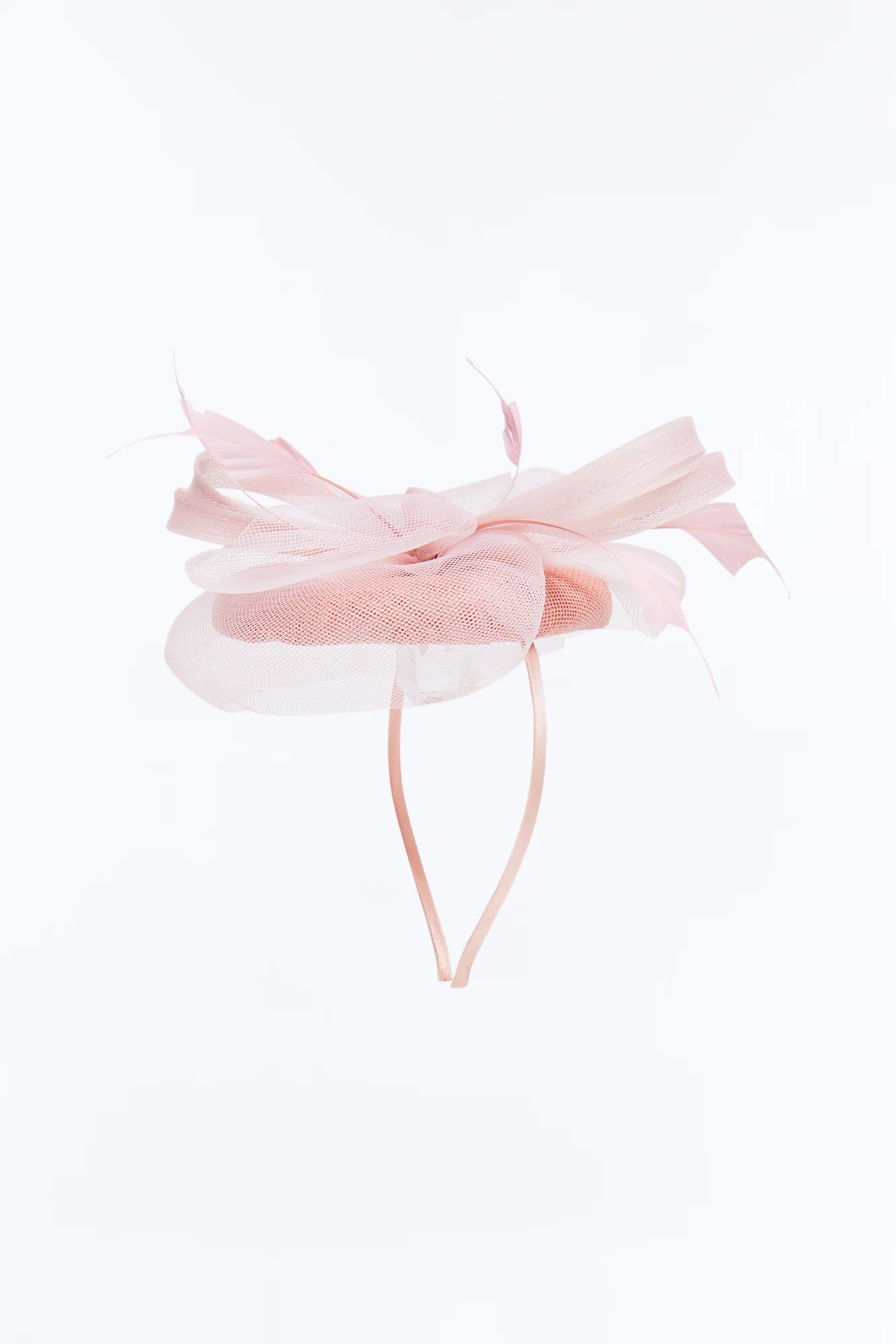 Rose Of The Run Fascinator - Pink - Image 4
