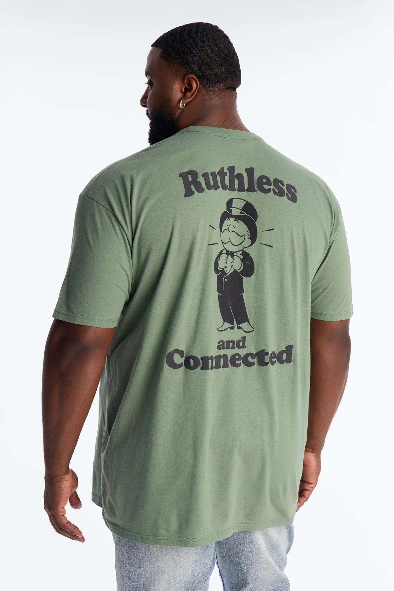 Ruthless Monopoly Short Sleeve Tee - Sage - Image 8