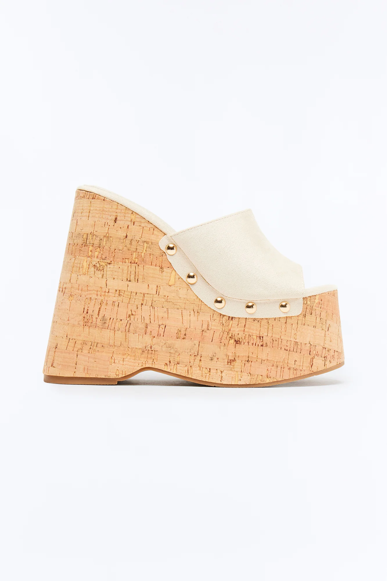 Sadie Platform Wedges - Off White