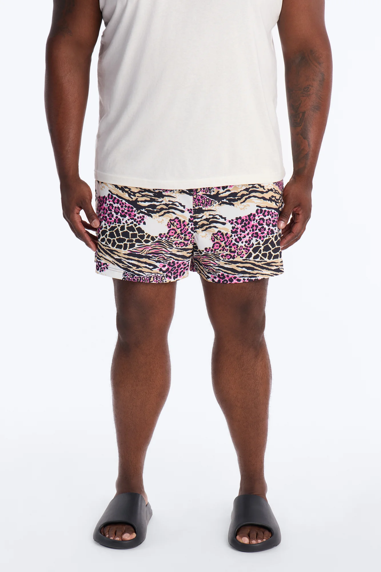 Safari Remix Swim Trunk 4″ - Multi Color - Image 5