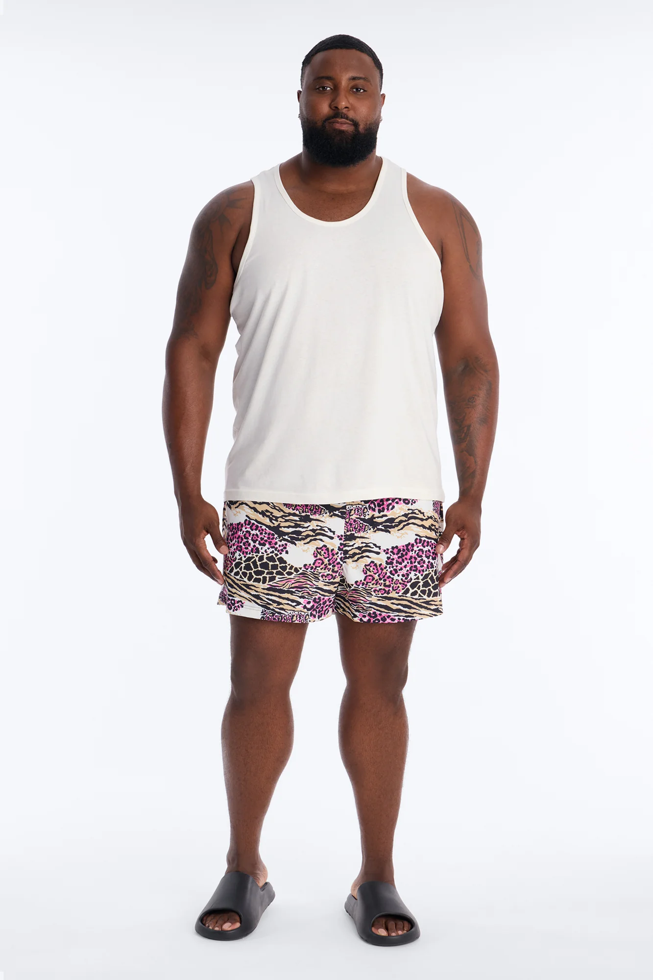 Safari Remix Swim Trunk 4″ - Multi Color - Image 6