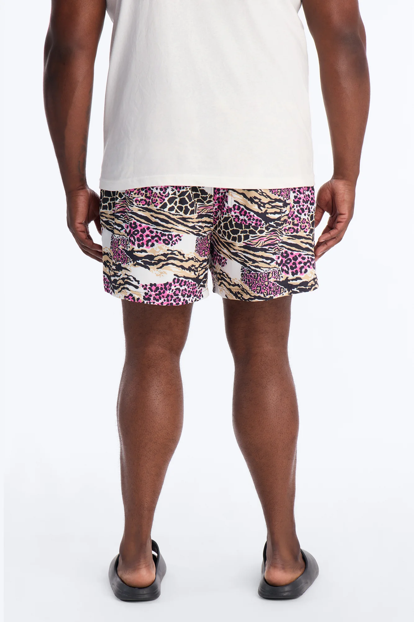 Safari Remix Swim Trunk 4″ - Multi Color - Image 8