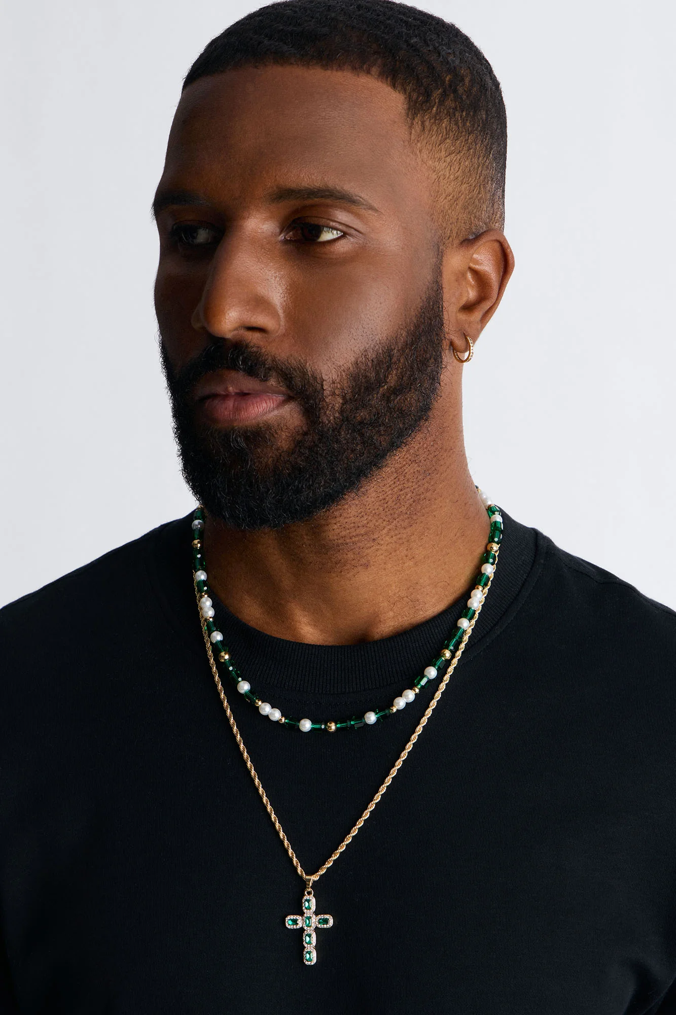 Saint Envy Necklace Set - Gold - Image 2