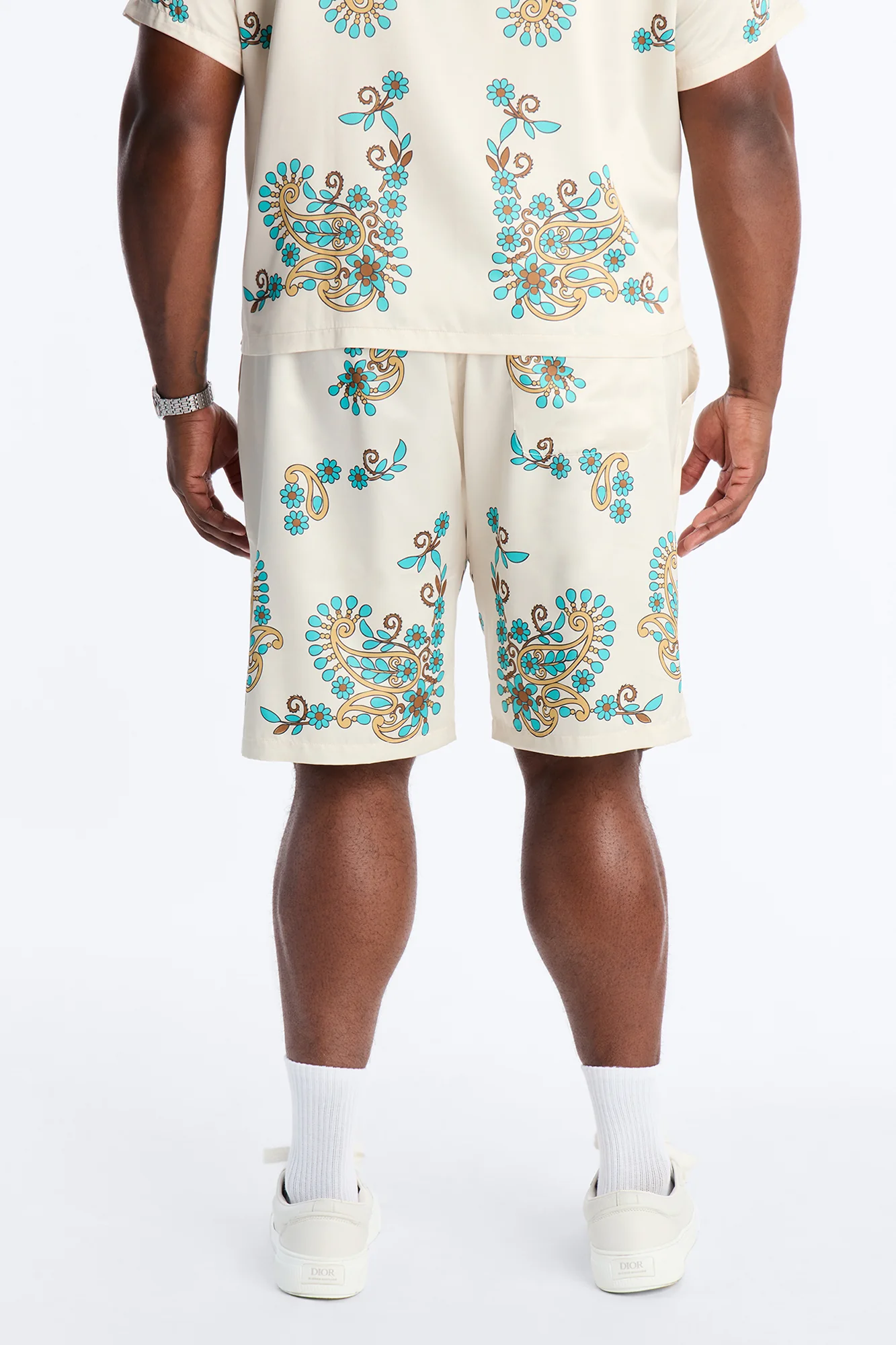 Santorini Relaxed Shorts - Natural - Image 10
