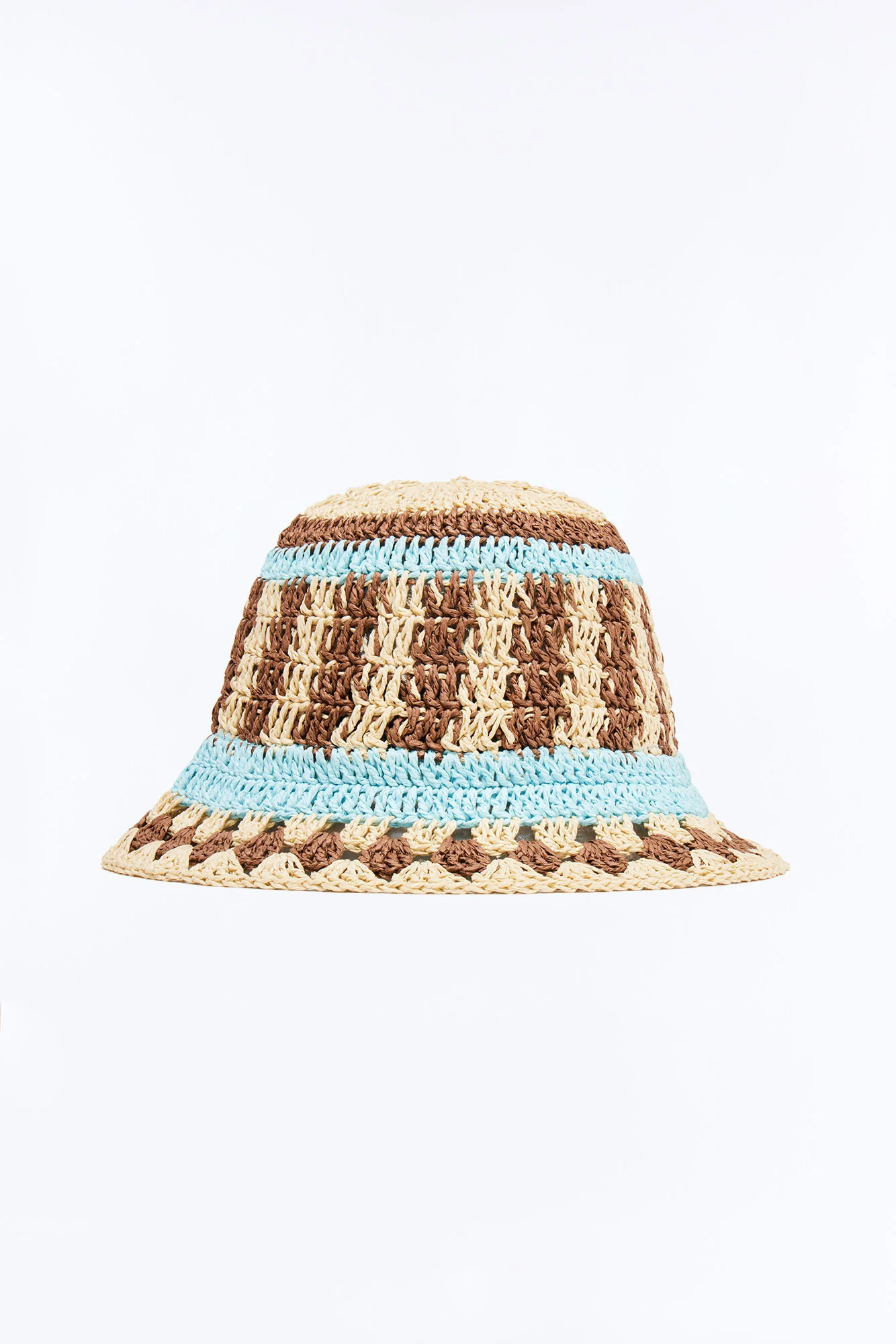 Santorini Vibes Bucket Hat - Brown/combo - Image 3