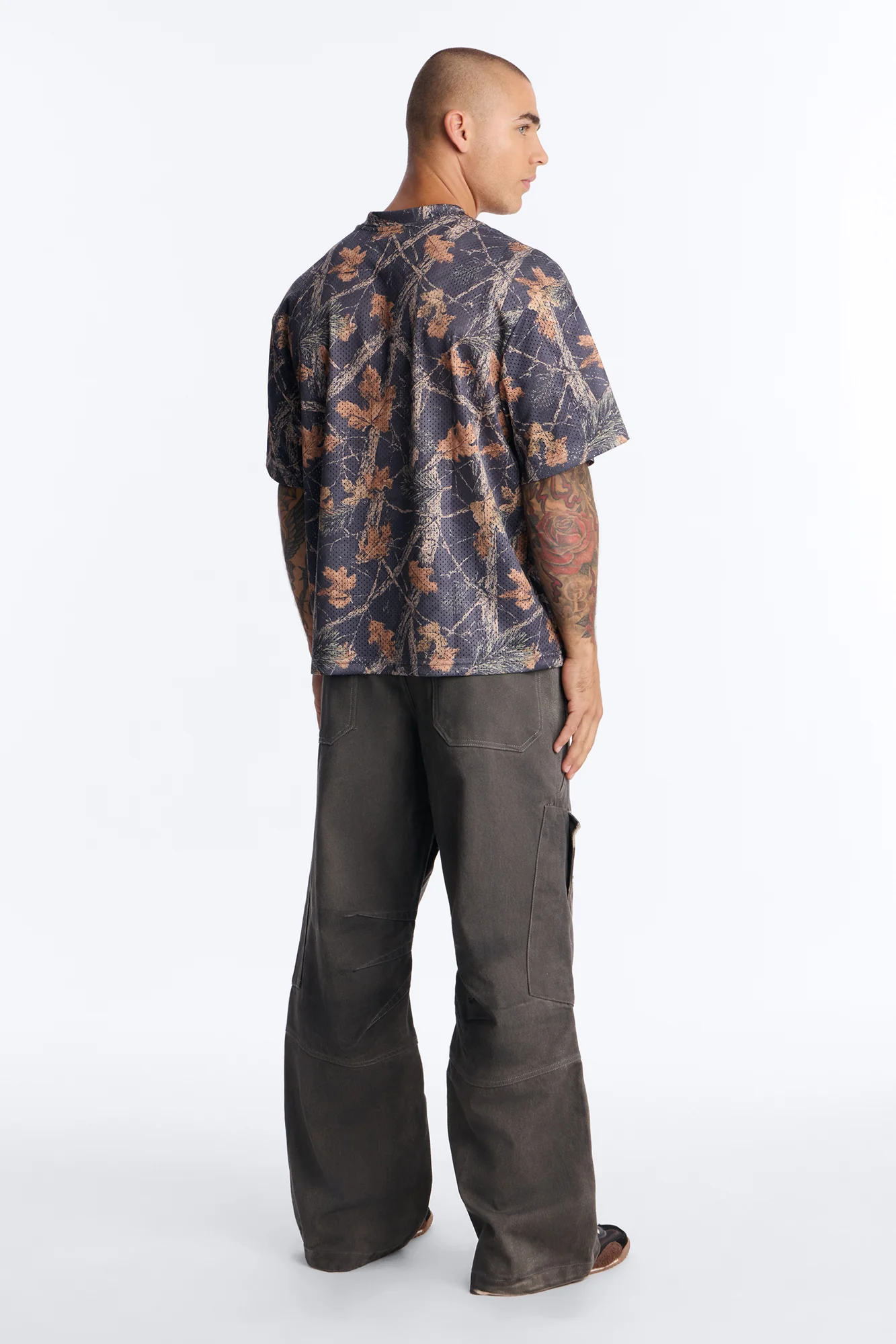 Savage Camo Mesh Jersey Short Sleeve - Camouflage - Image 4