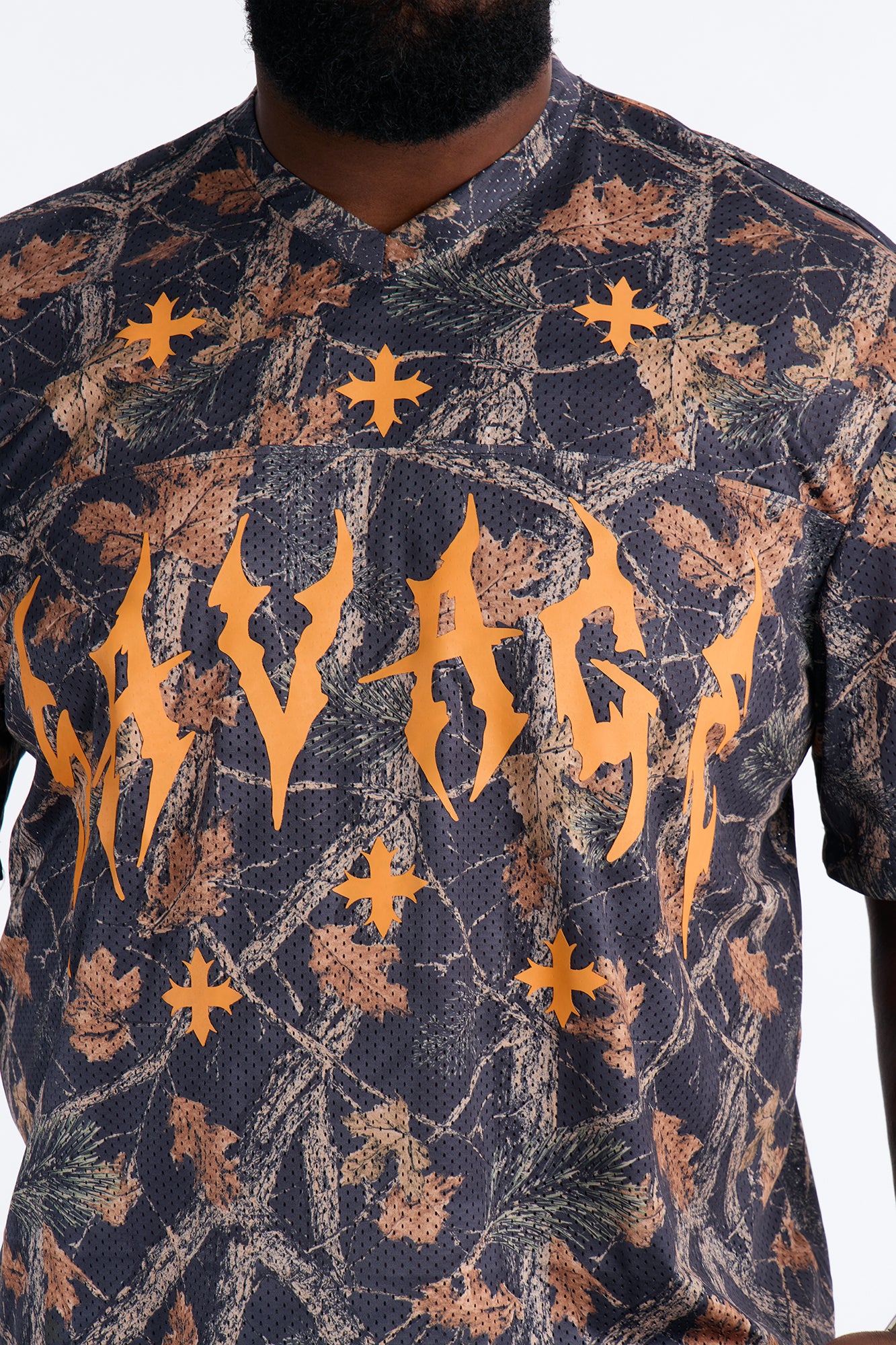 Savage Camo Mesh Jersey Short Sleeve - Camouflage - Image 7