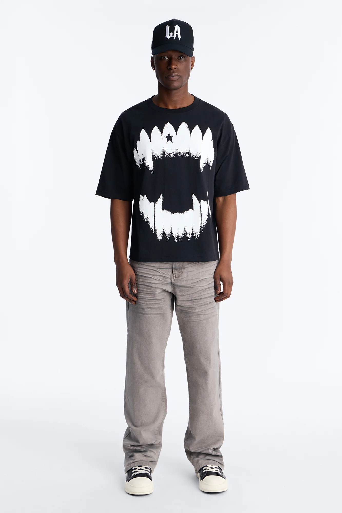 Savage Grill Boxy Short Sleeve Tee - Black - Image 2