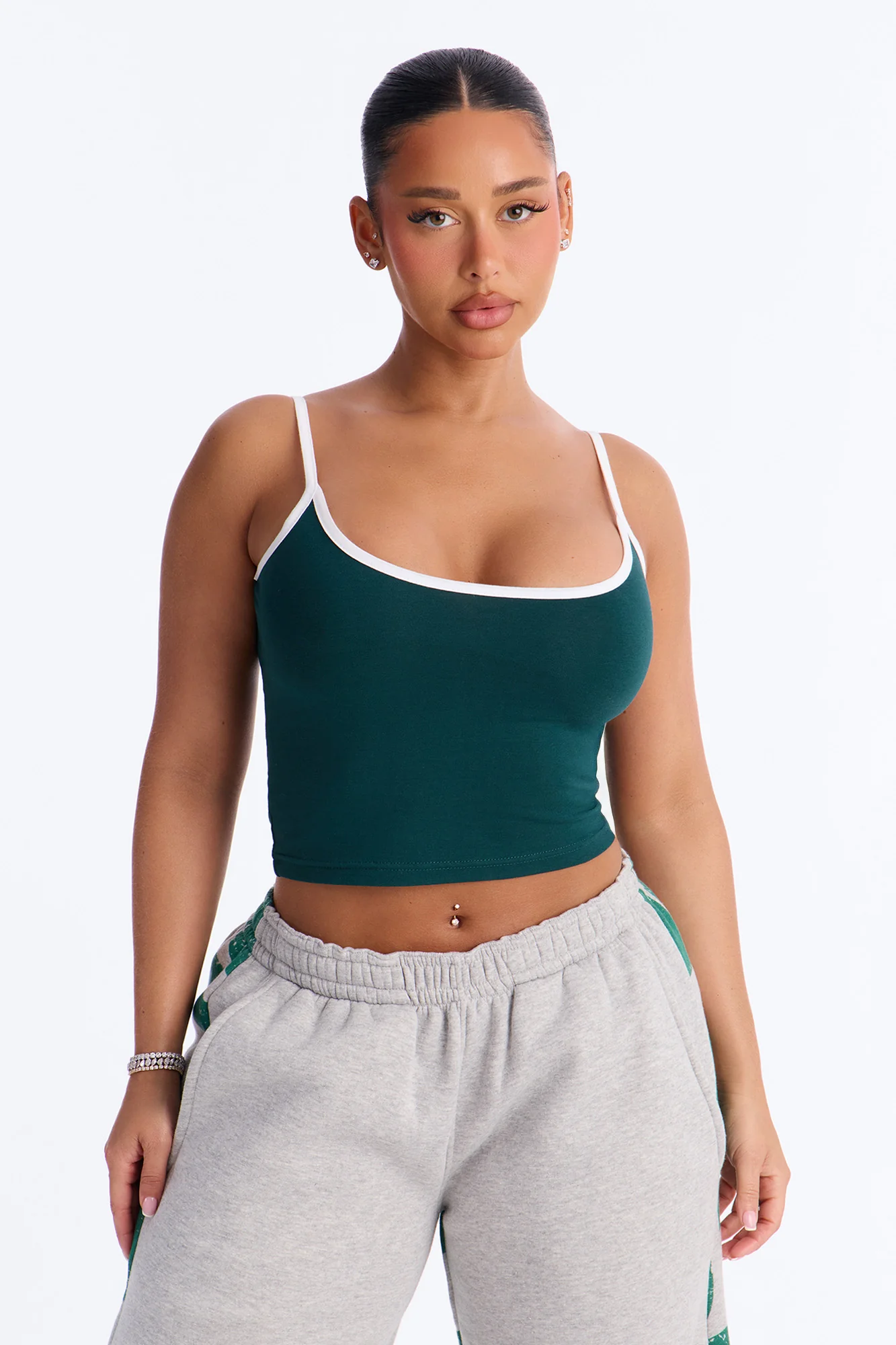 Savage Mode Fleece Pant Set - Green/combo - Image 2