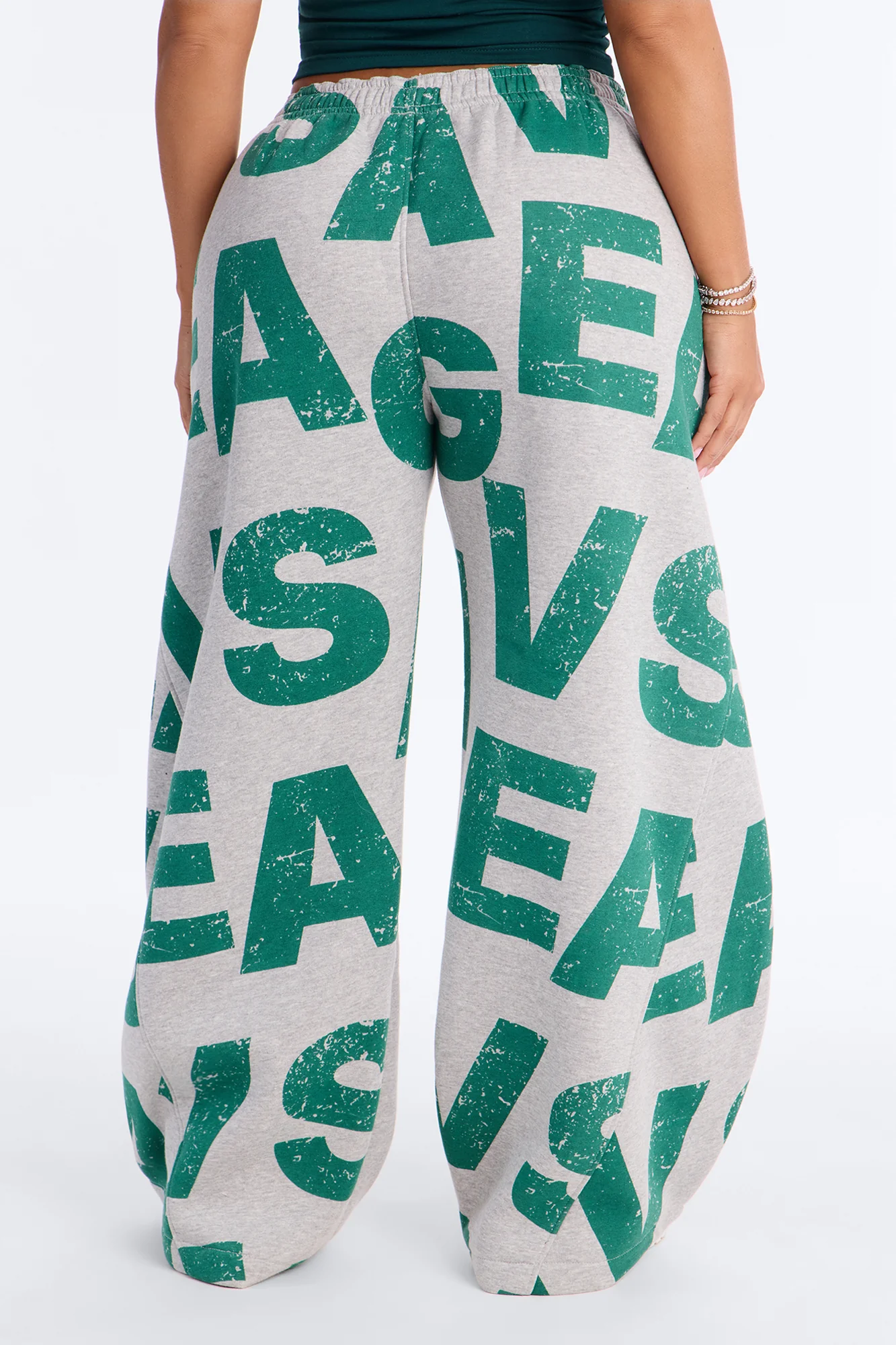 Savage Mode Fleece Pant Set - Green/combo - Image 4
