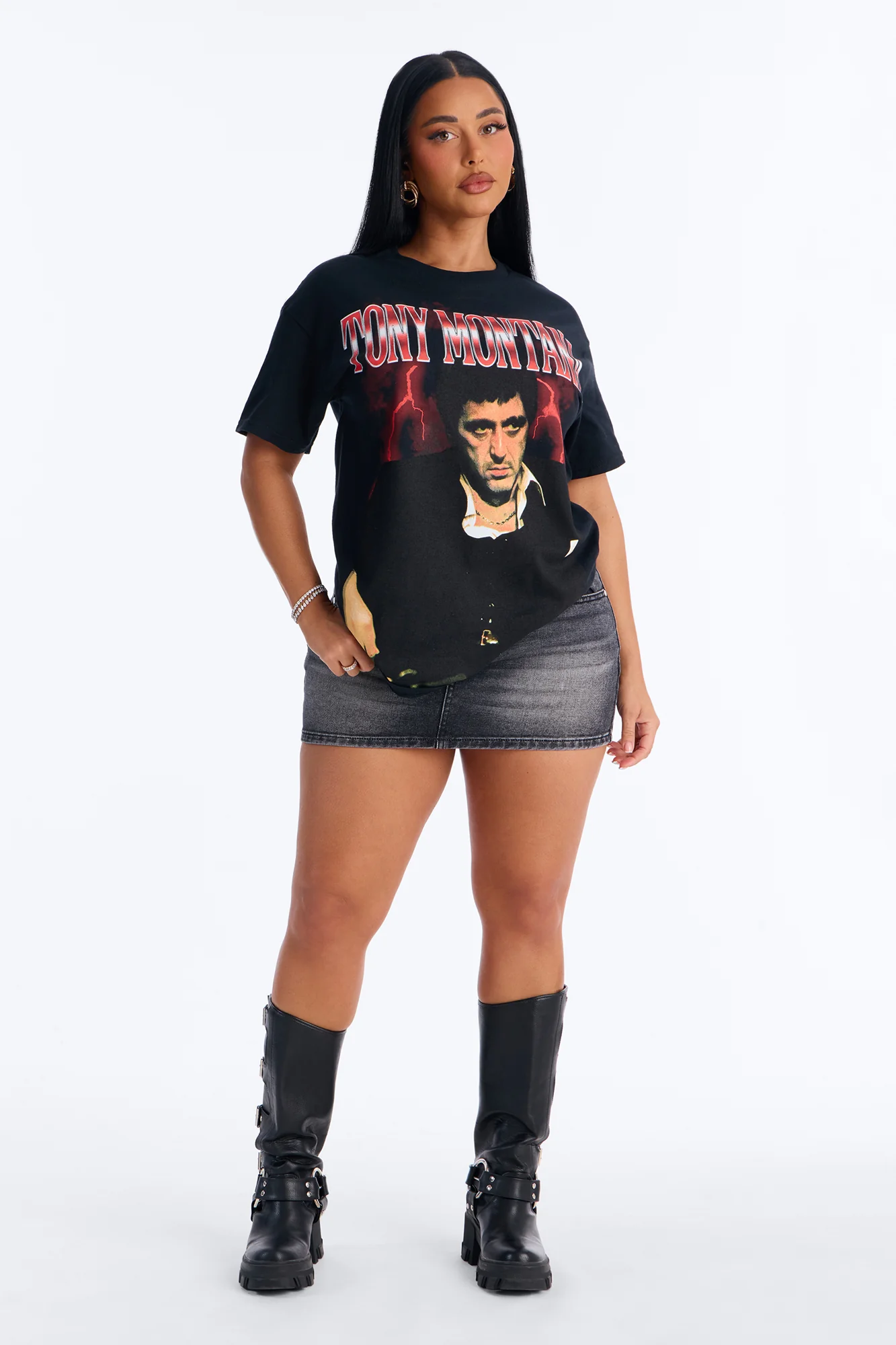 Scarface Bad Guy Tee - Black - Image 3