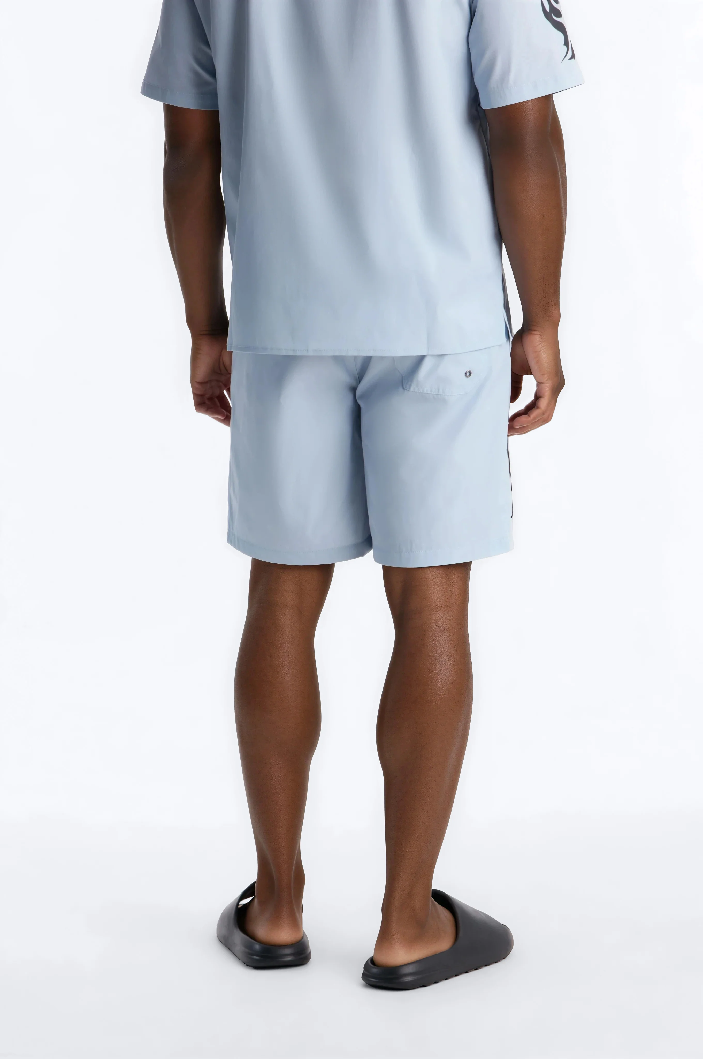 Scarface Coast Swim Trunk 7″ - Light Blue - Image 4