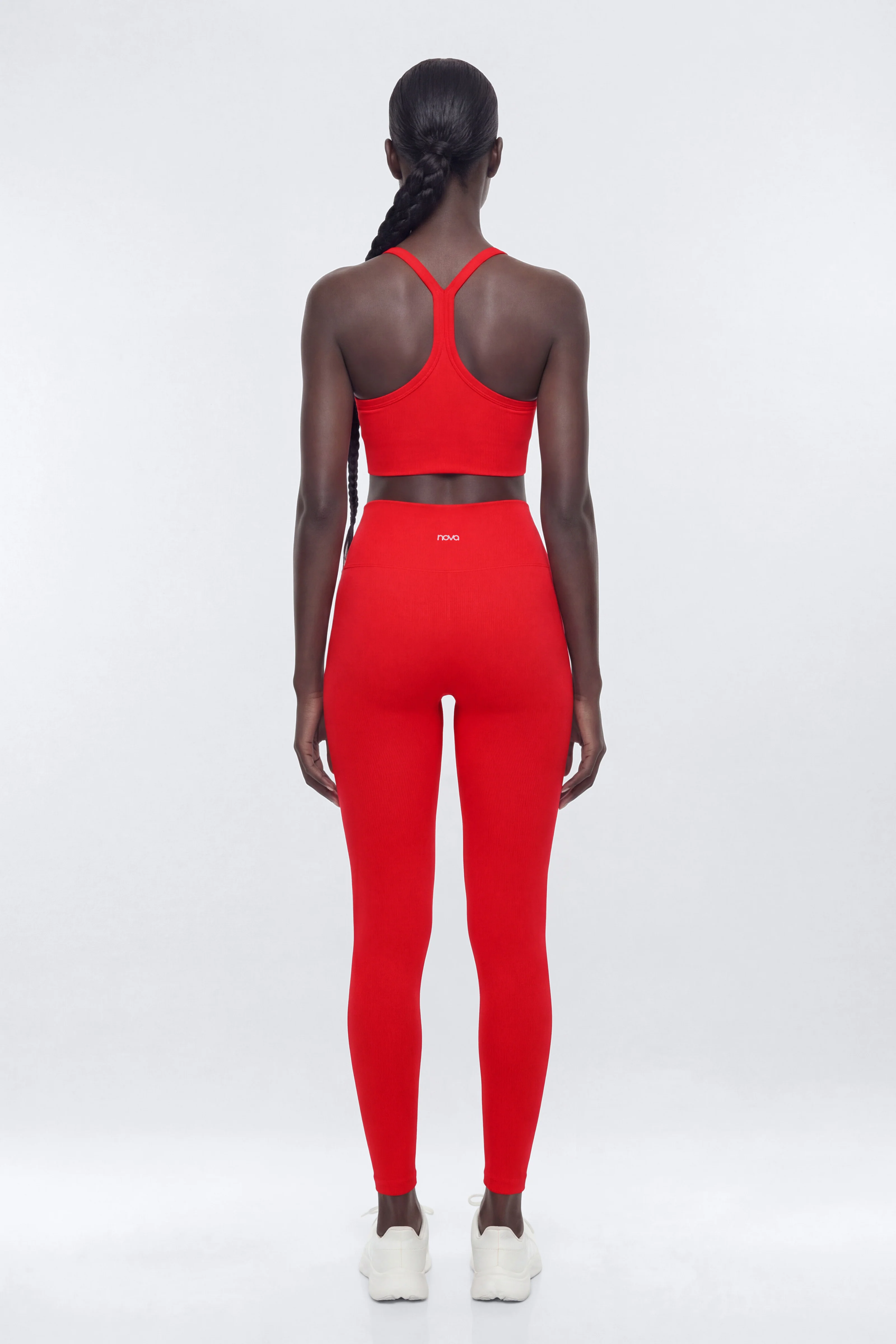 SeamlessLift™ 25″ High Rise Legging - Red - Image 3