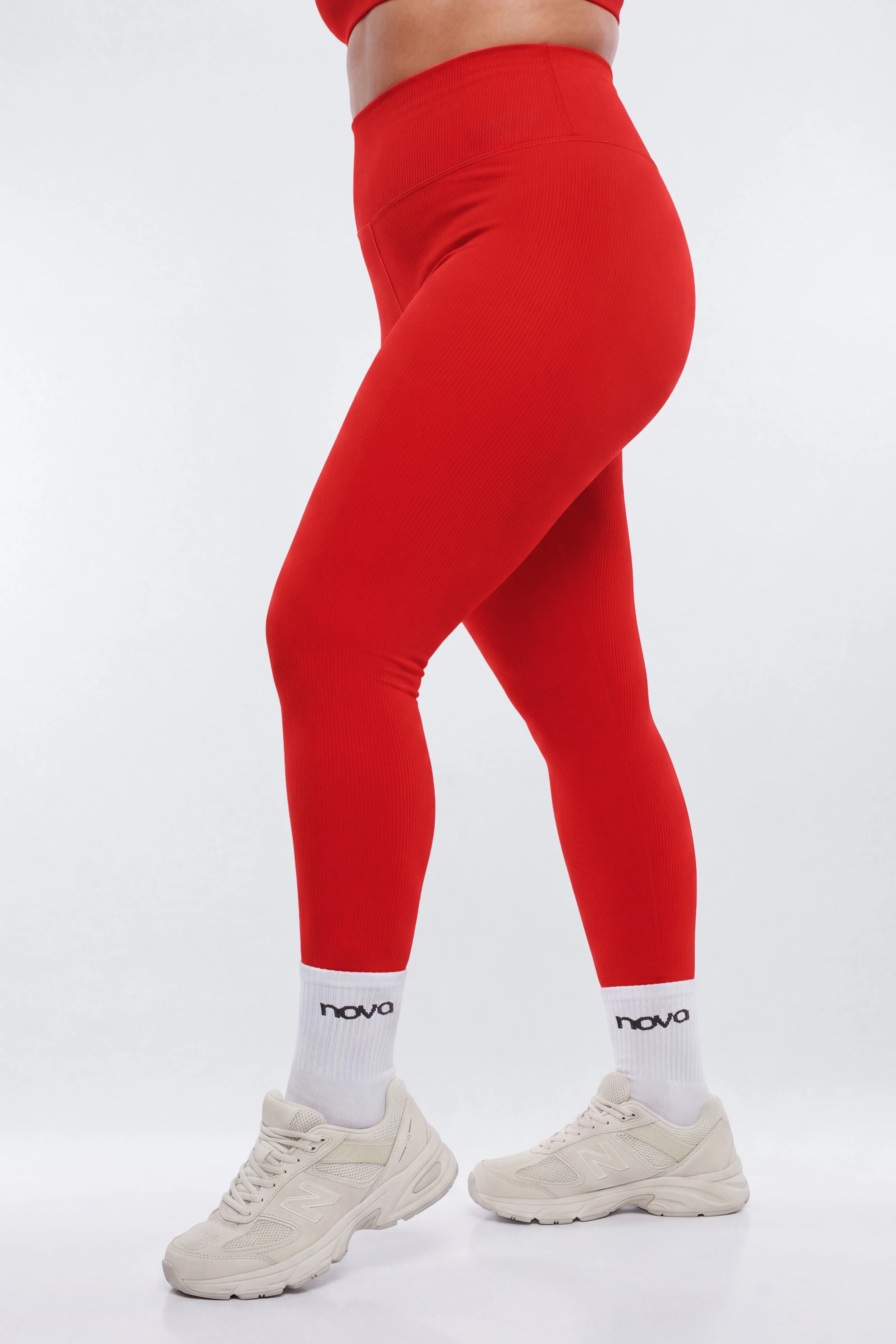 SeamlessLift™ 25″ High Rise Legging - Red - Image 6