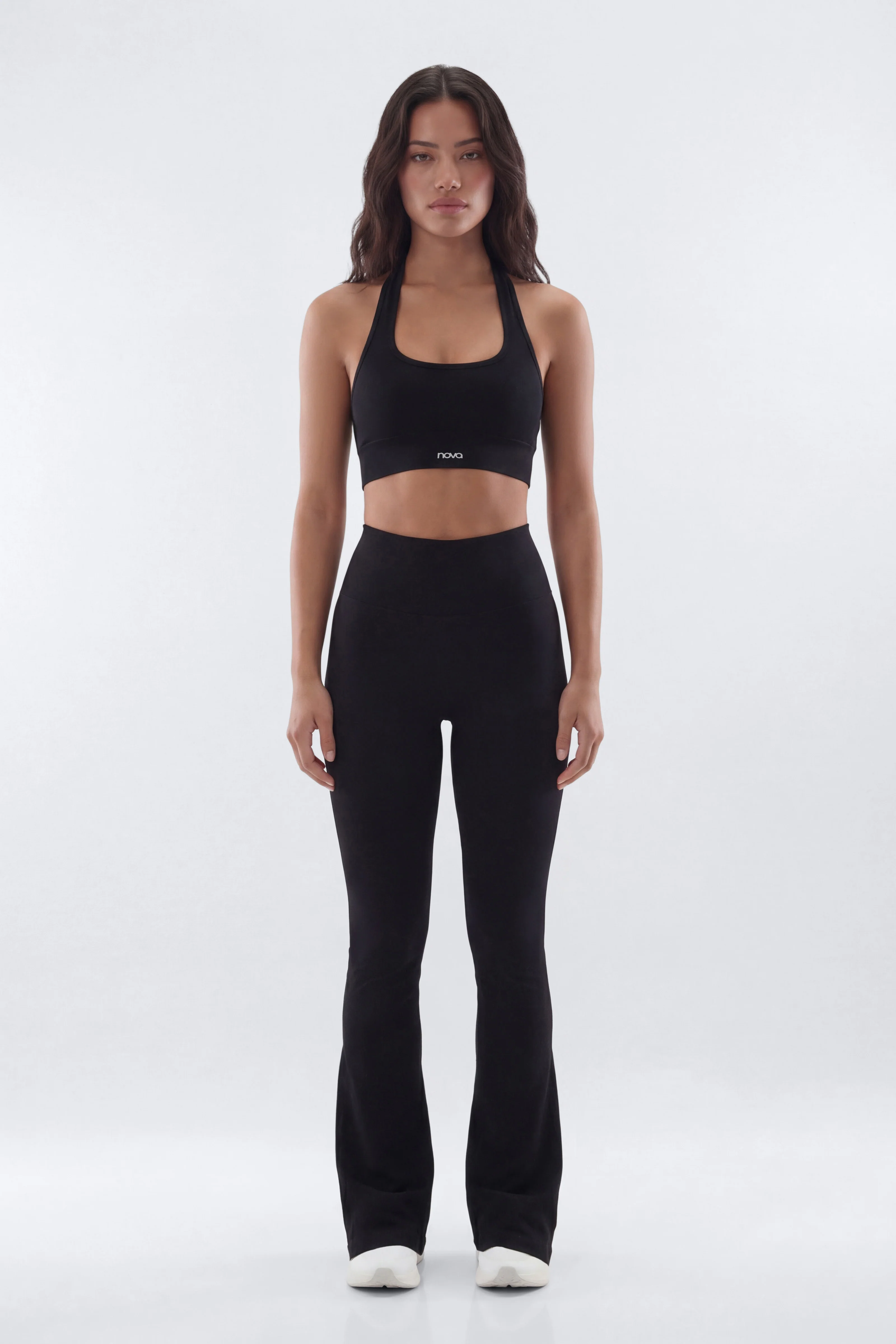 SeamlessLift™ 32″ High Rise Flare Legging - Black