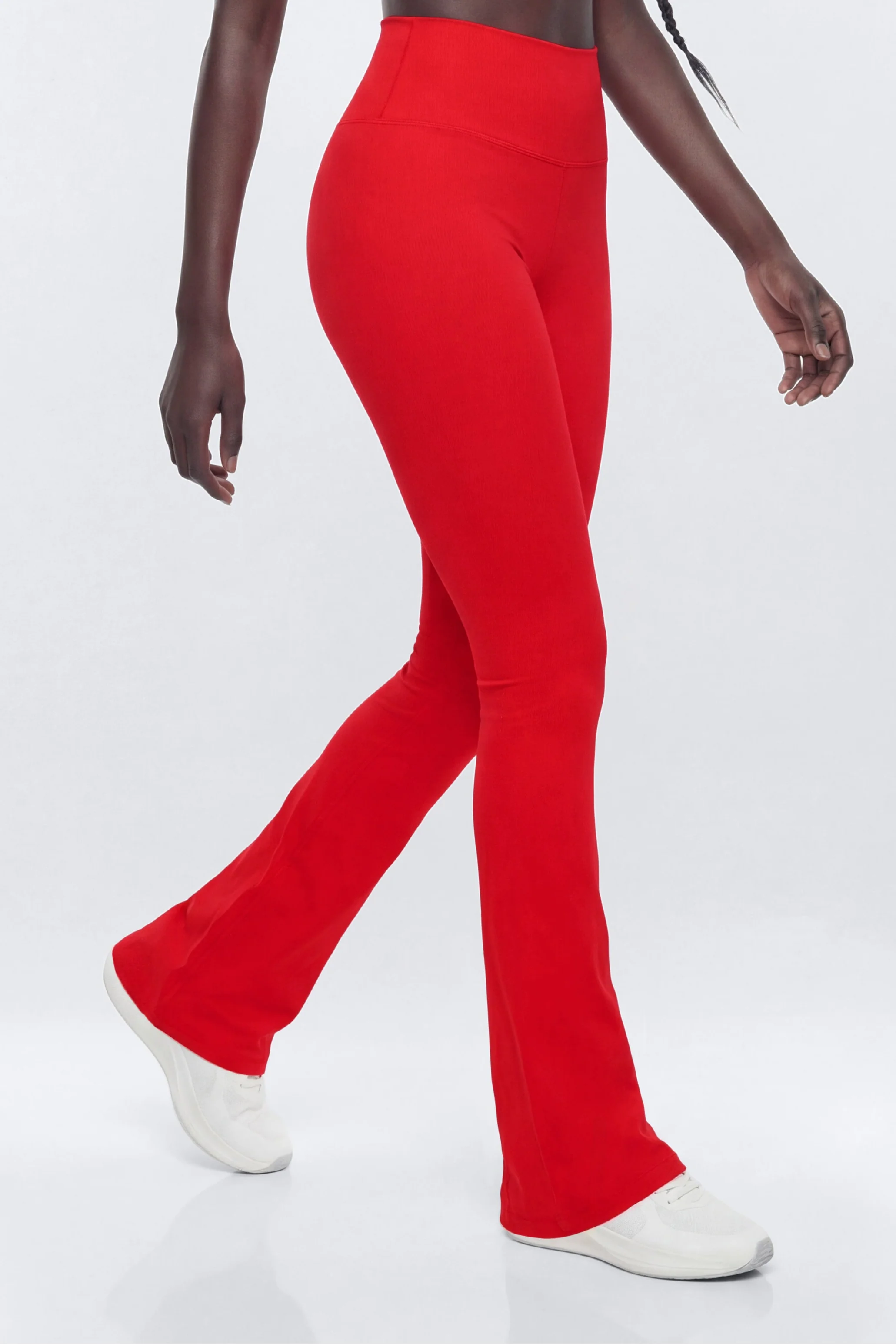 SeamlessLift™ 32″ High Rise Flare Legging - Red - Image 2