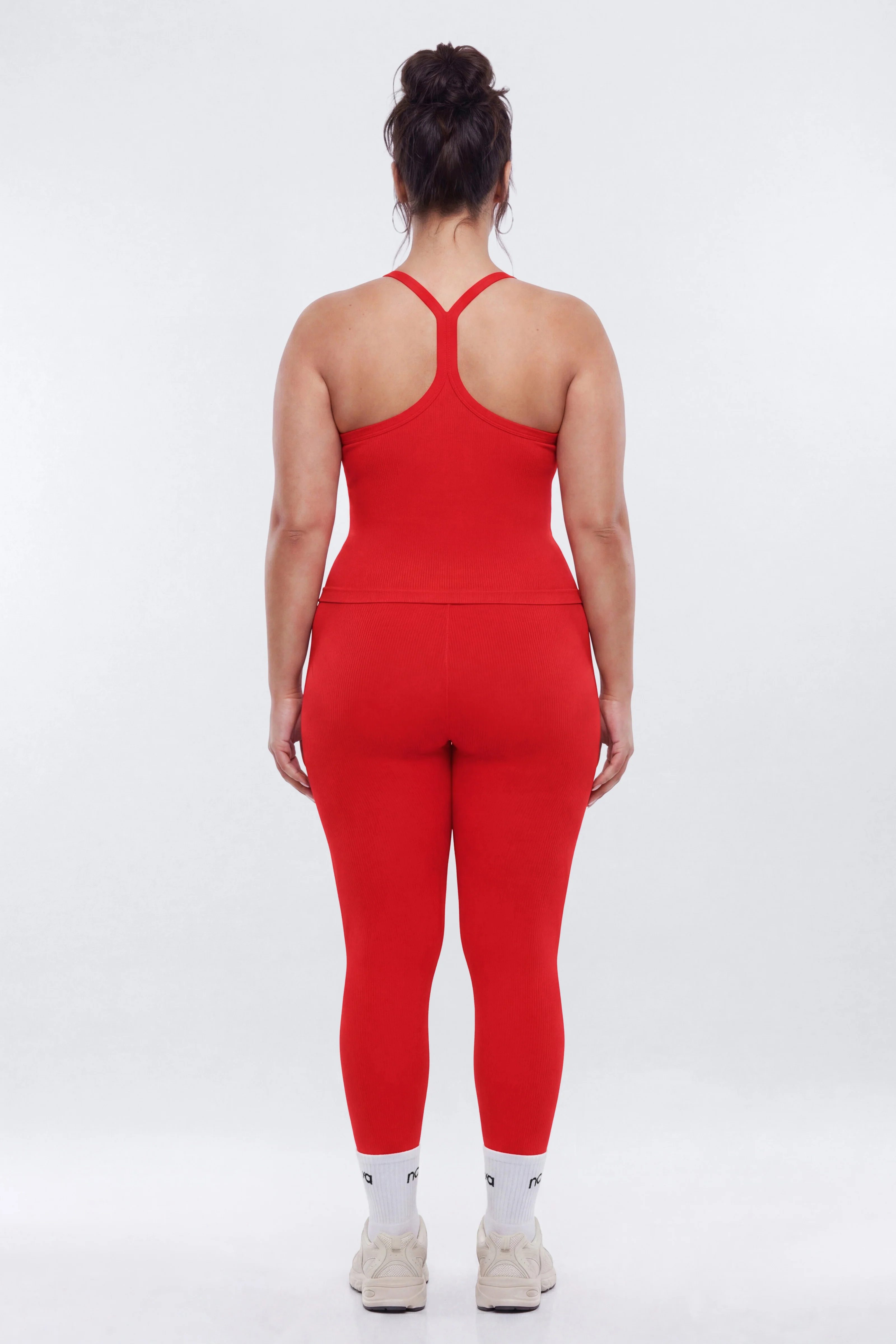 SeamlessLift™ Y Back Sports Top - Red - Image 7