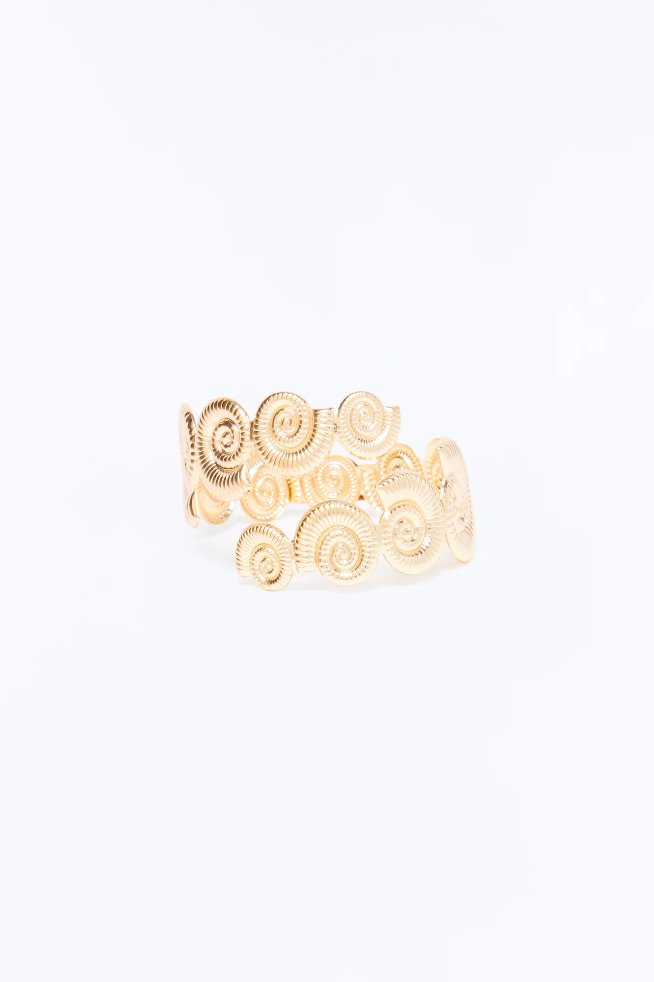 Seashell Sally Arm Cuff - Gold - Image 3