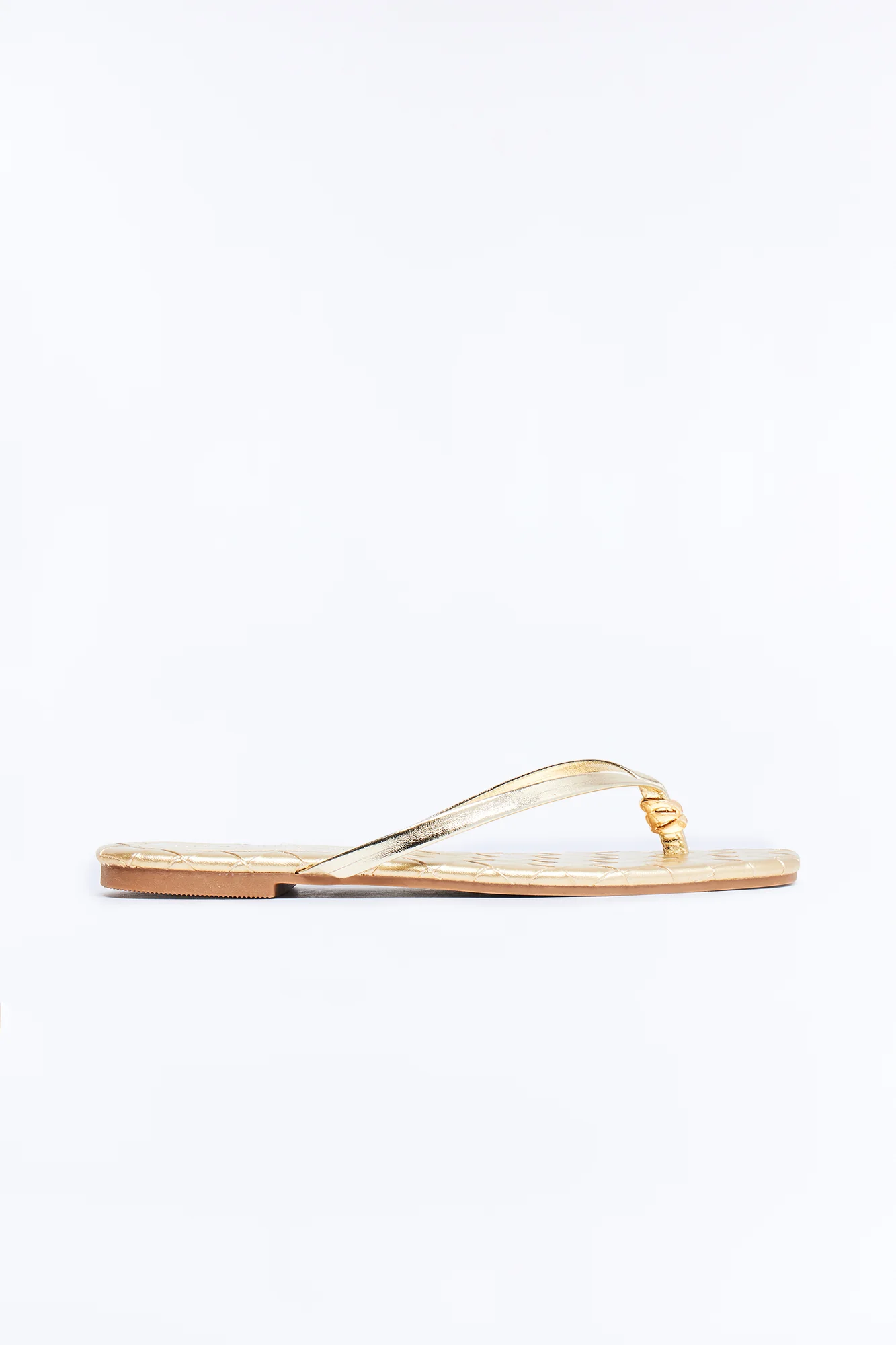 Seneca Flip Flops - Gold