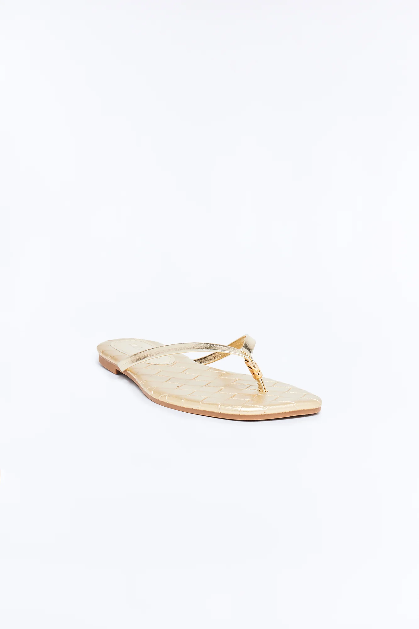 Seneca Flip Flops - Gold - Image 2