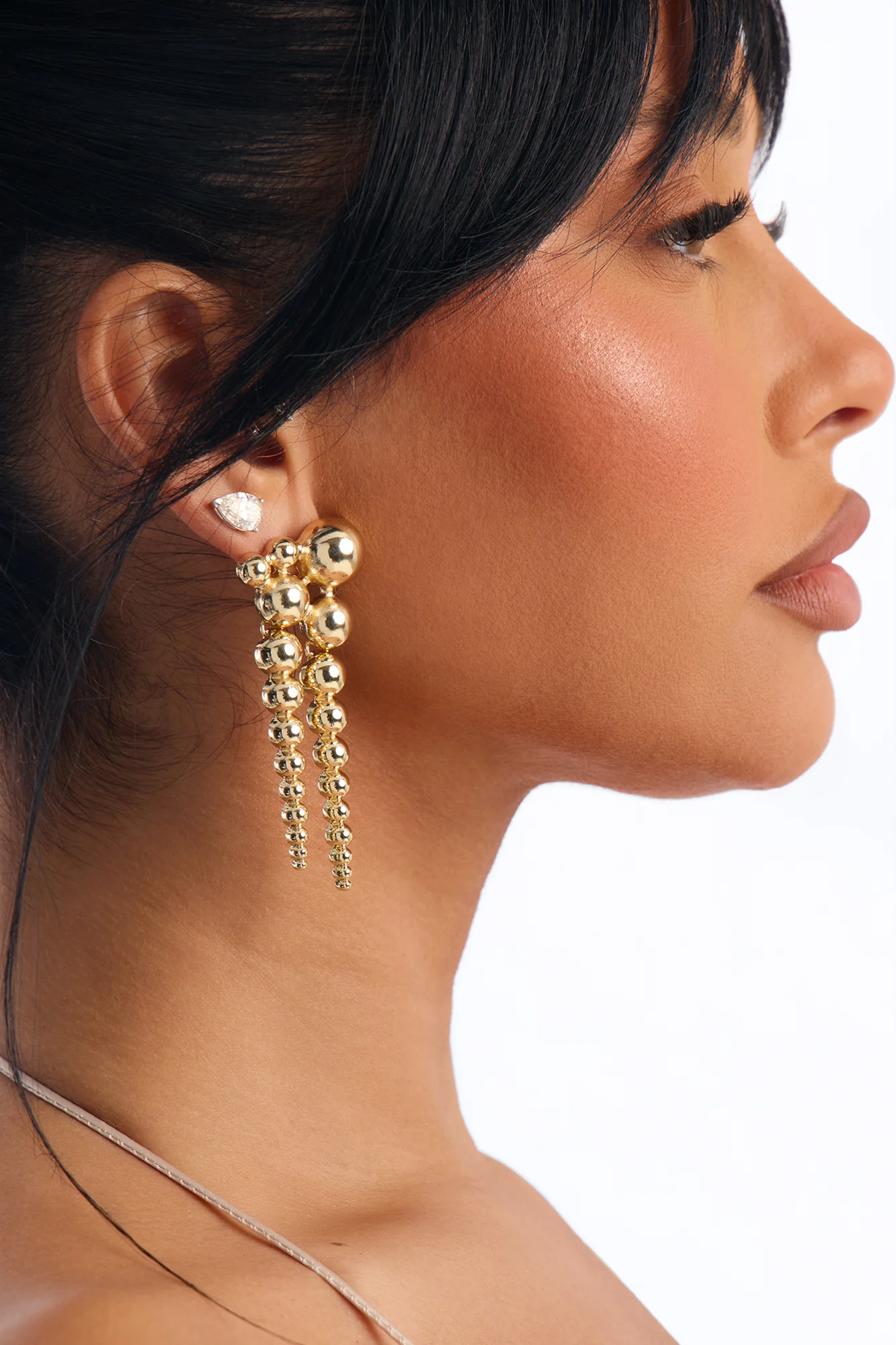 Setting The Tone Hardware Earrings - Gold