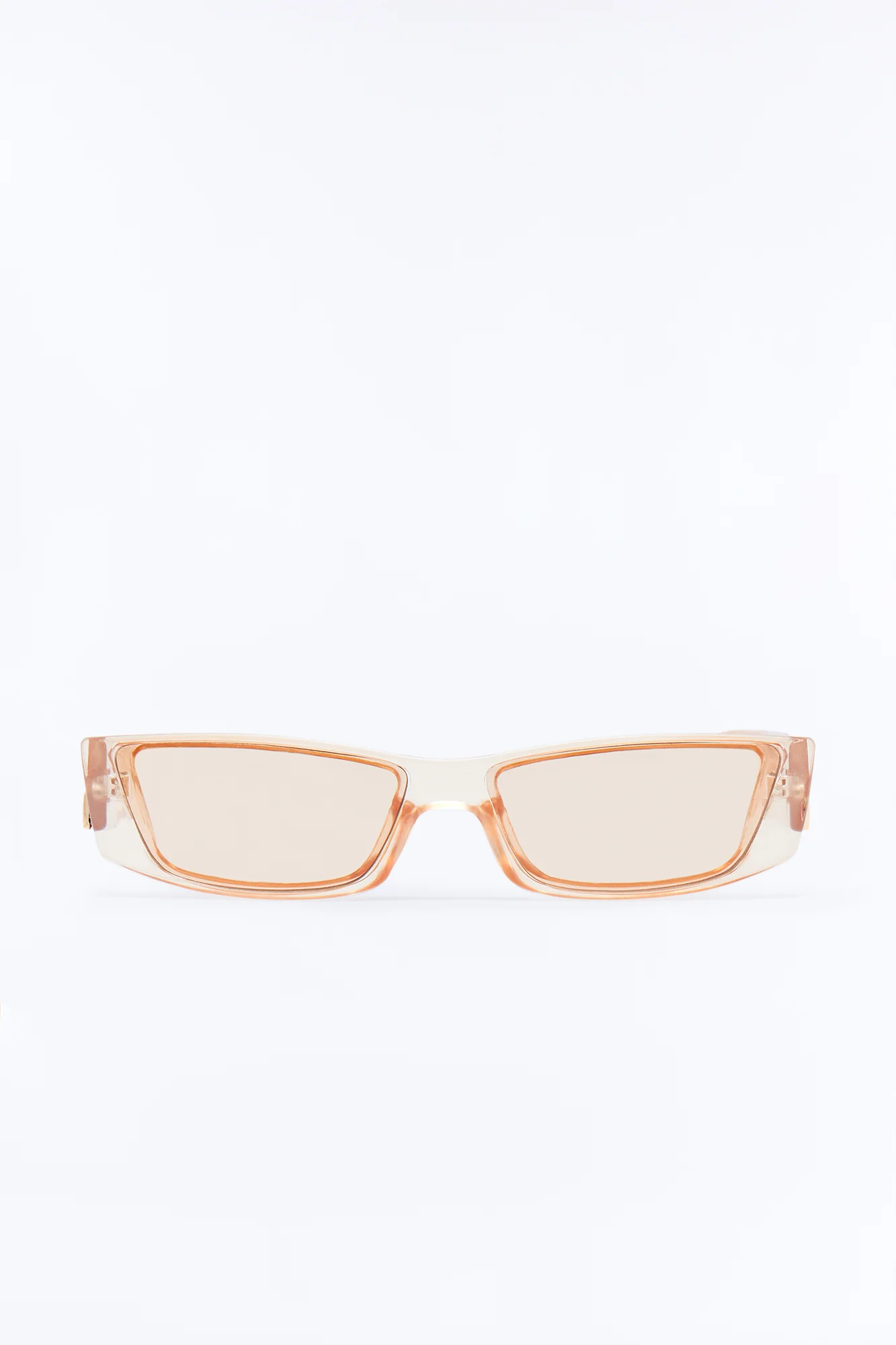 Sharpened Line Sunglasses - Nude - Image 2