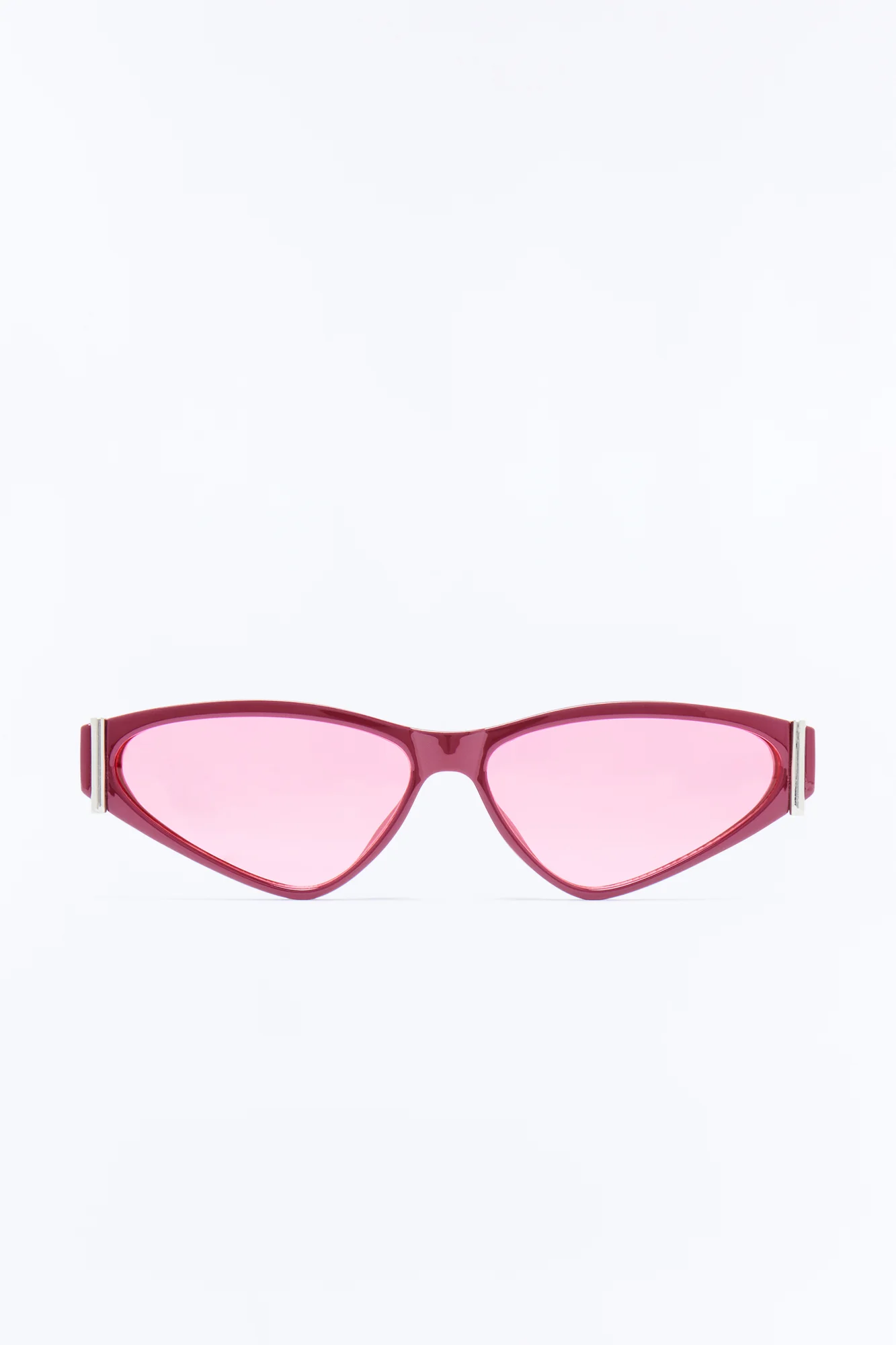 Sherly Temple Cat Eye Sunglasses - Red/combo - Image 3