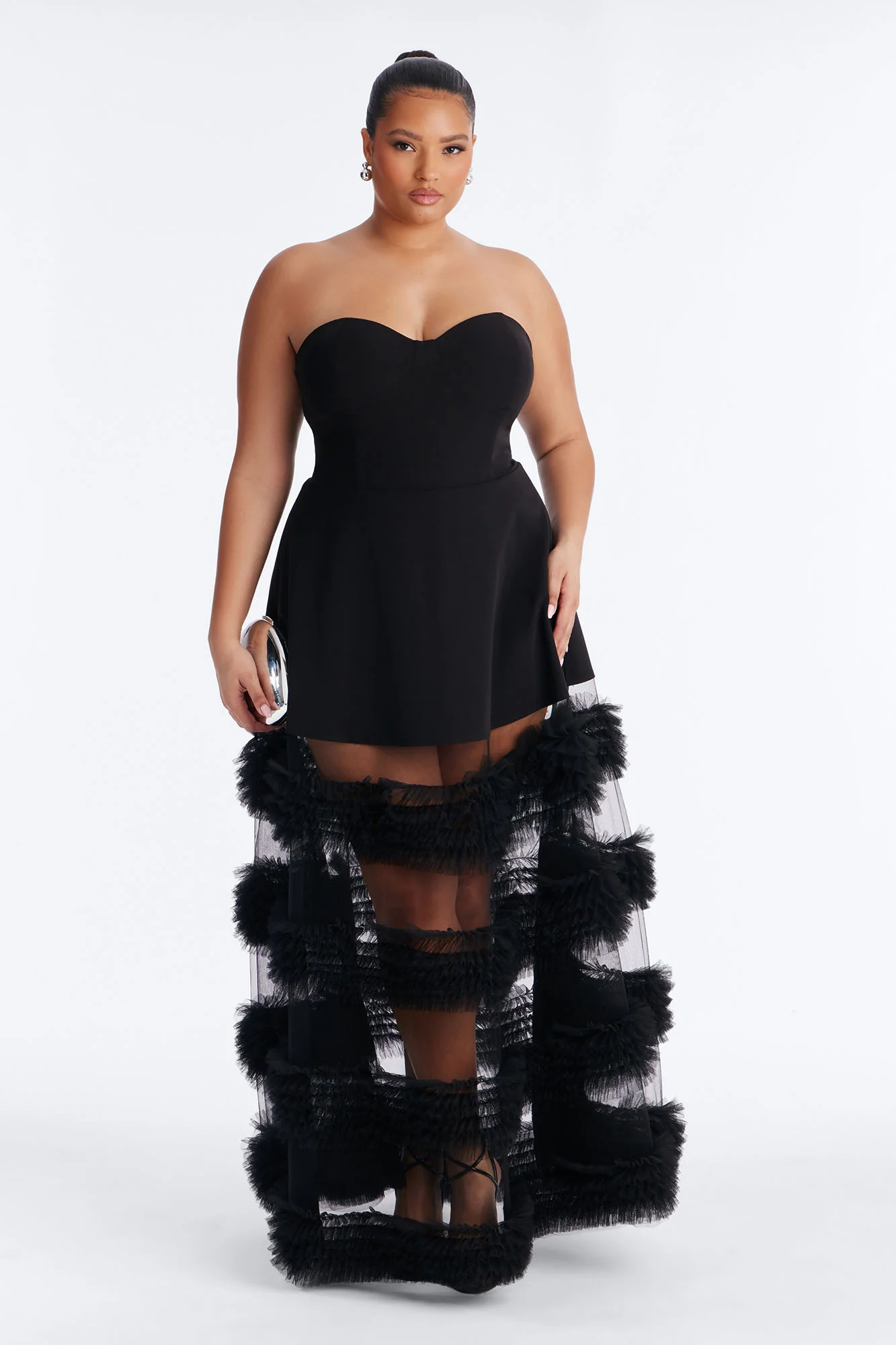 She's a Doll Ball Gown - Black - Image 5