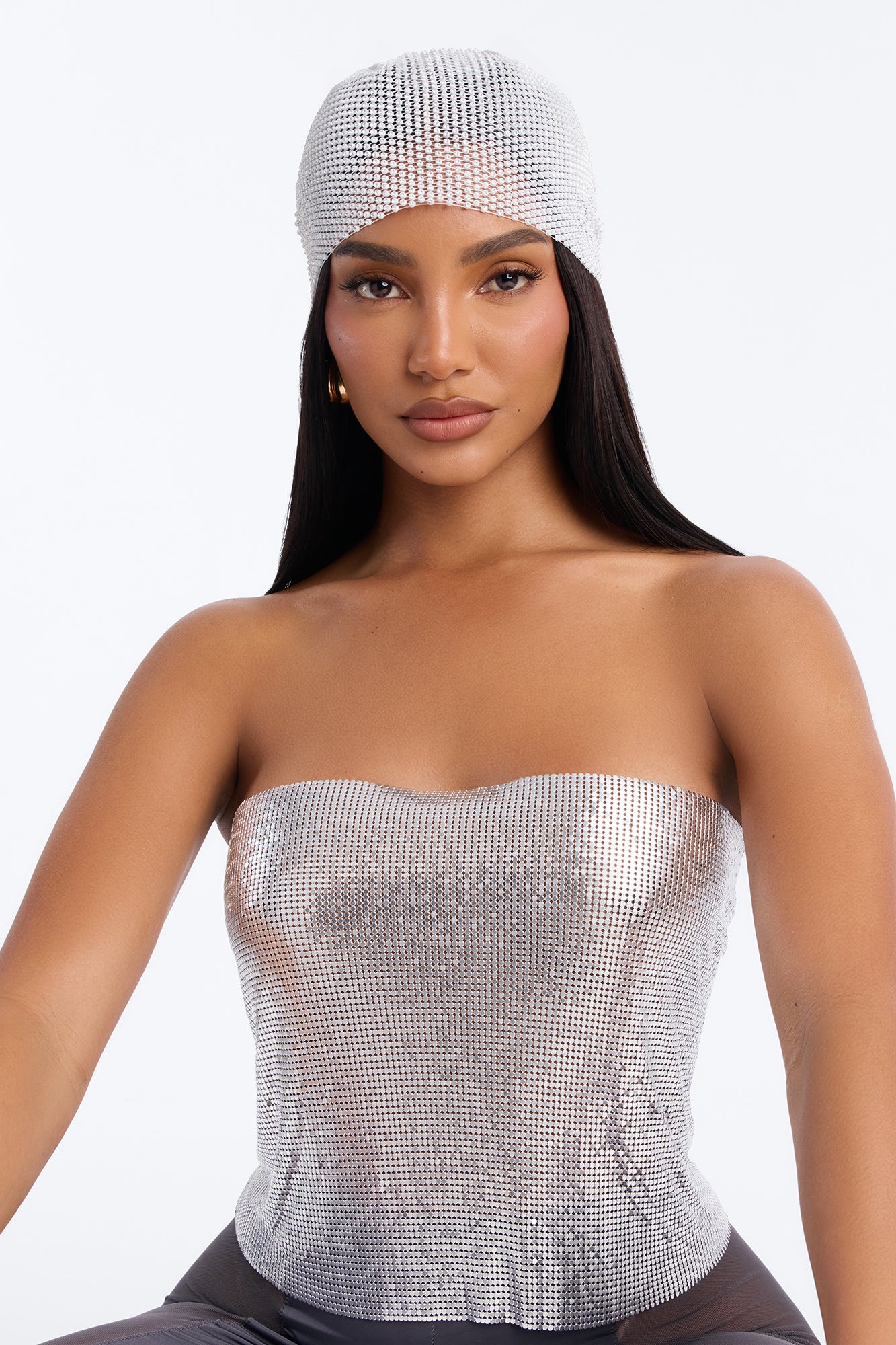Shining Star Head Scarf - White - Image 2
