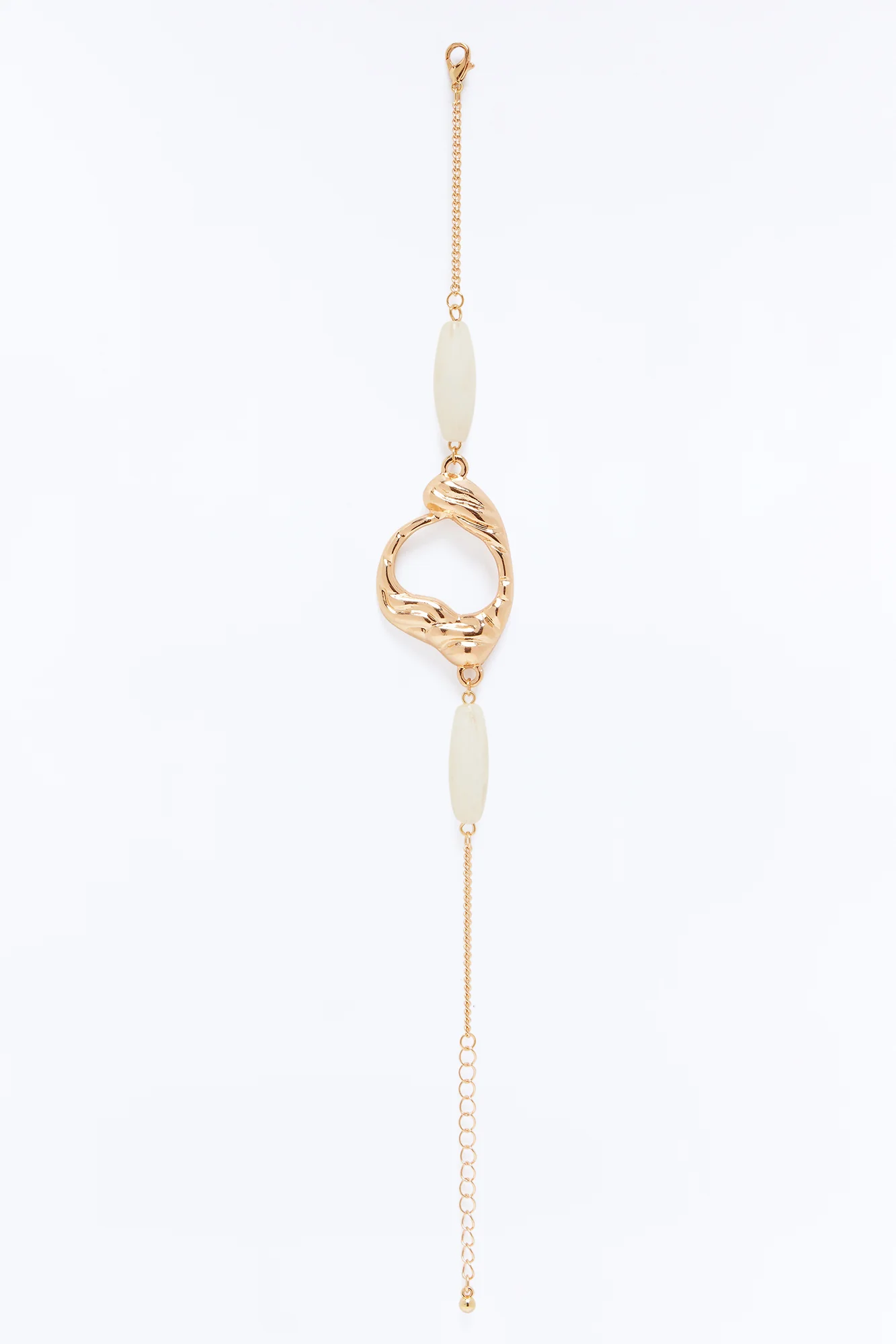 Shore Seashell Hardware Anklet - Gold/combo - Image 3