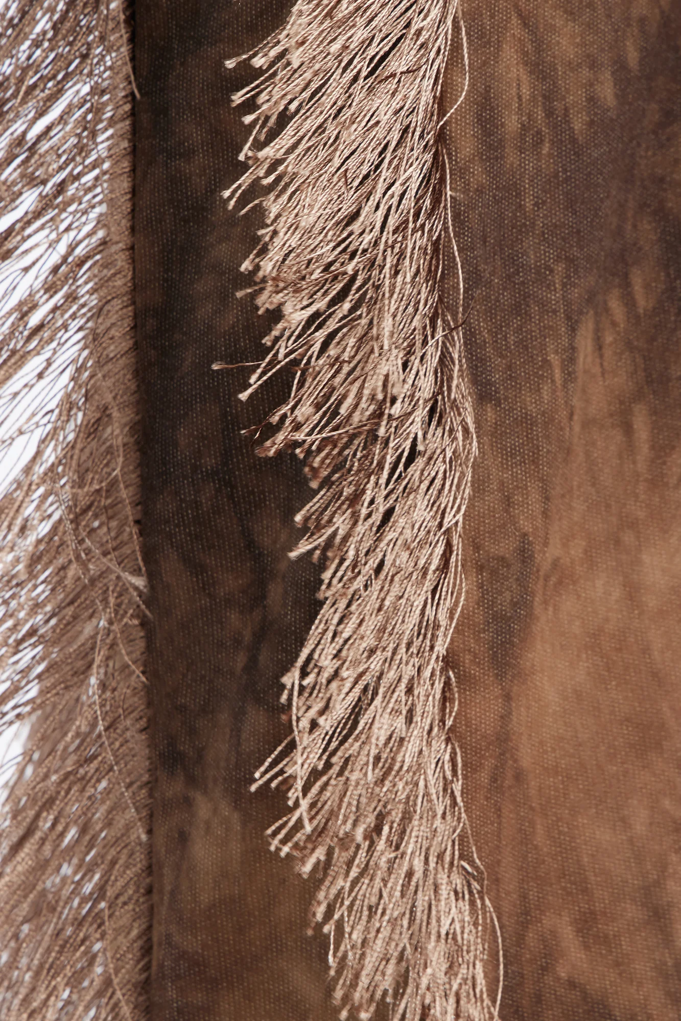 Show Me Something Fringe Wide Leg Pant 33″ - Brown - Image 7